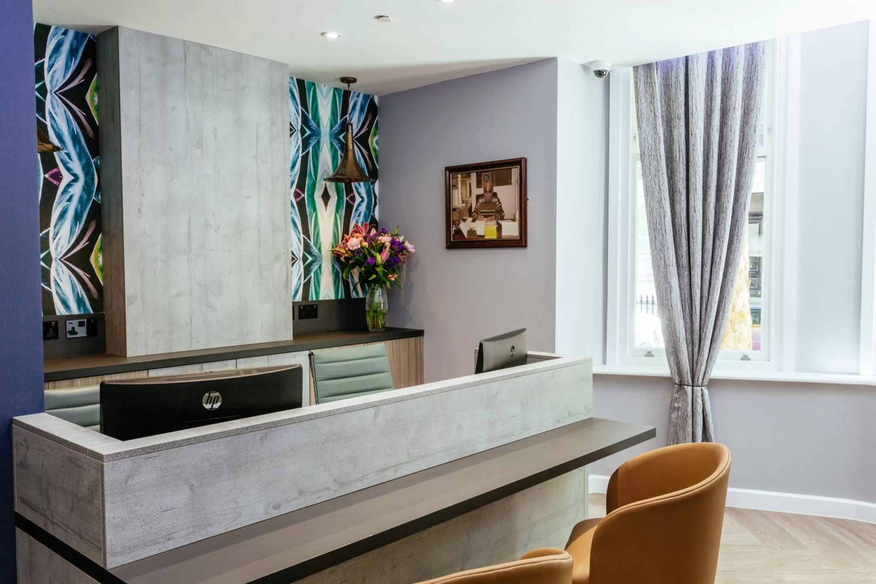 Lobby or reception in Oliver Plaza Hotel