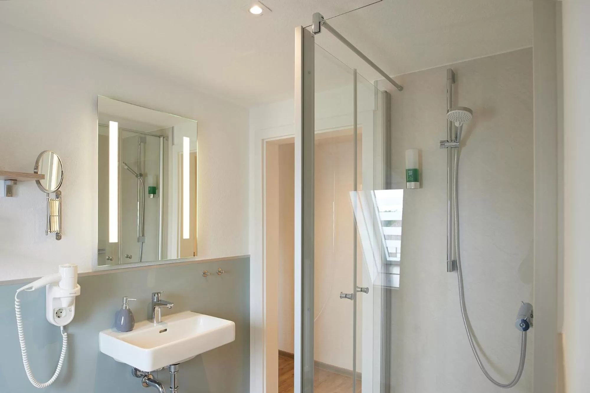 Bathroom in Hotel Landgraf