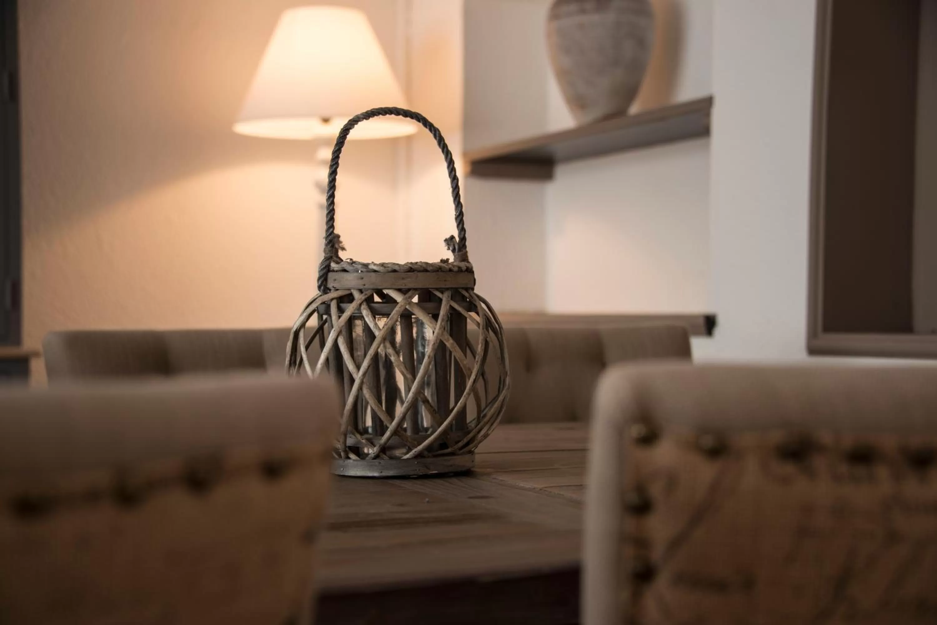 Decorative detail, Seating Area in Hotel Capri
