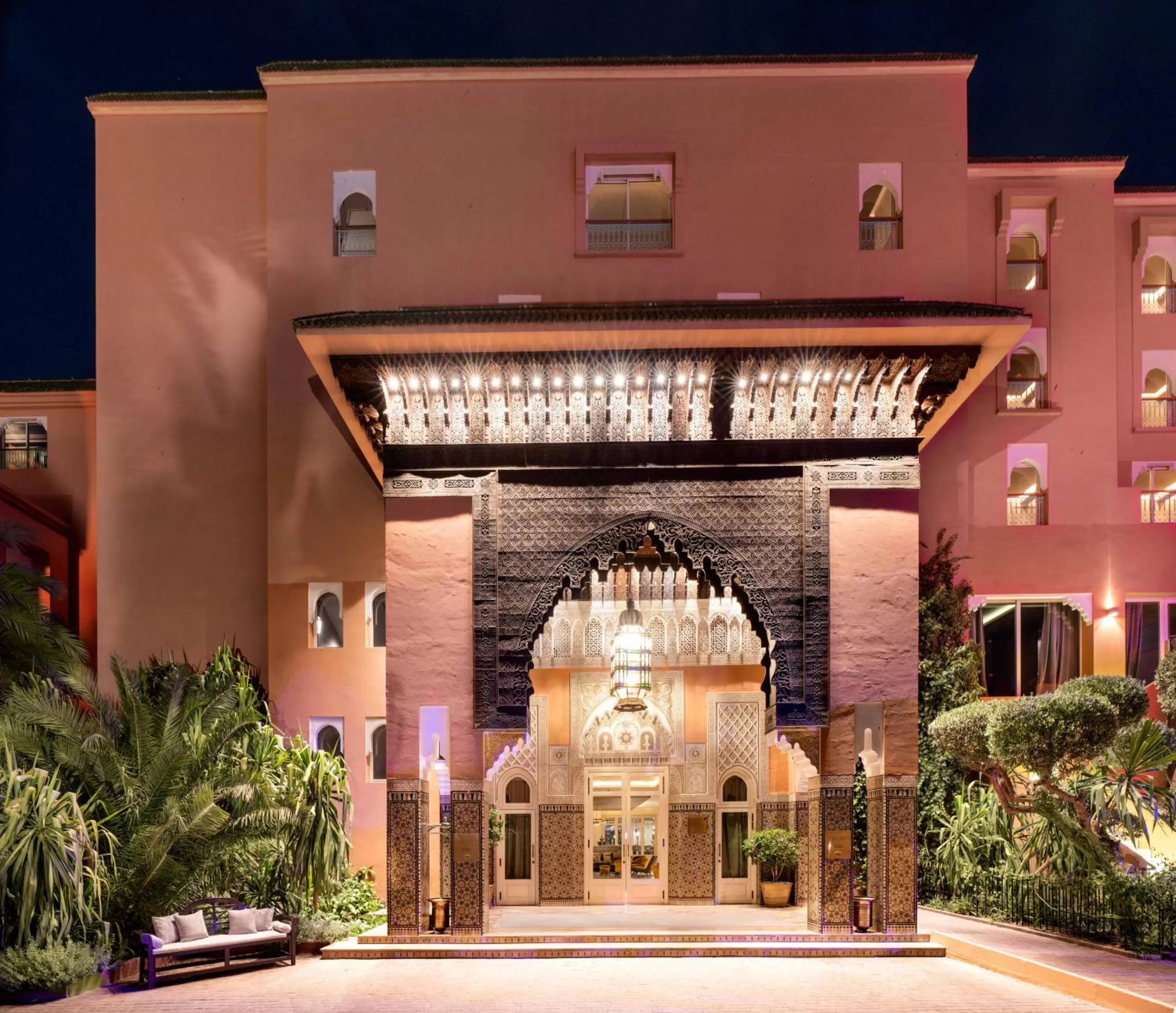 Facade/entrance in Sofitel Marrakech Lounge and Spa