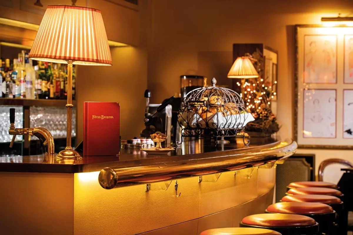 Lounge or bar in Hotel Bristol Salzburg
