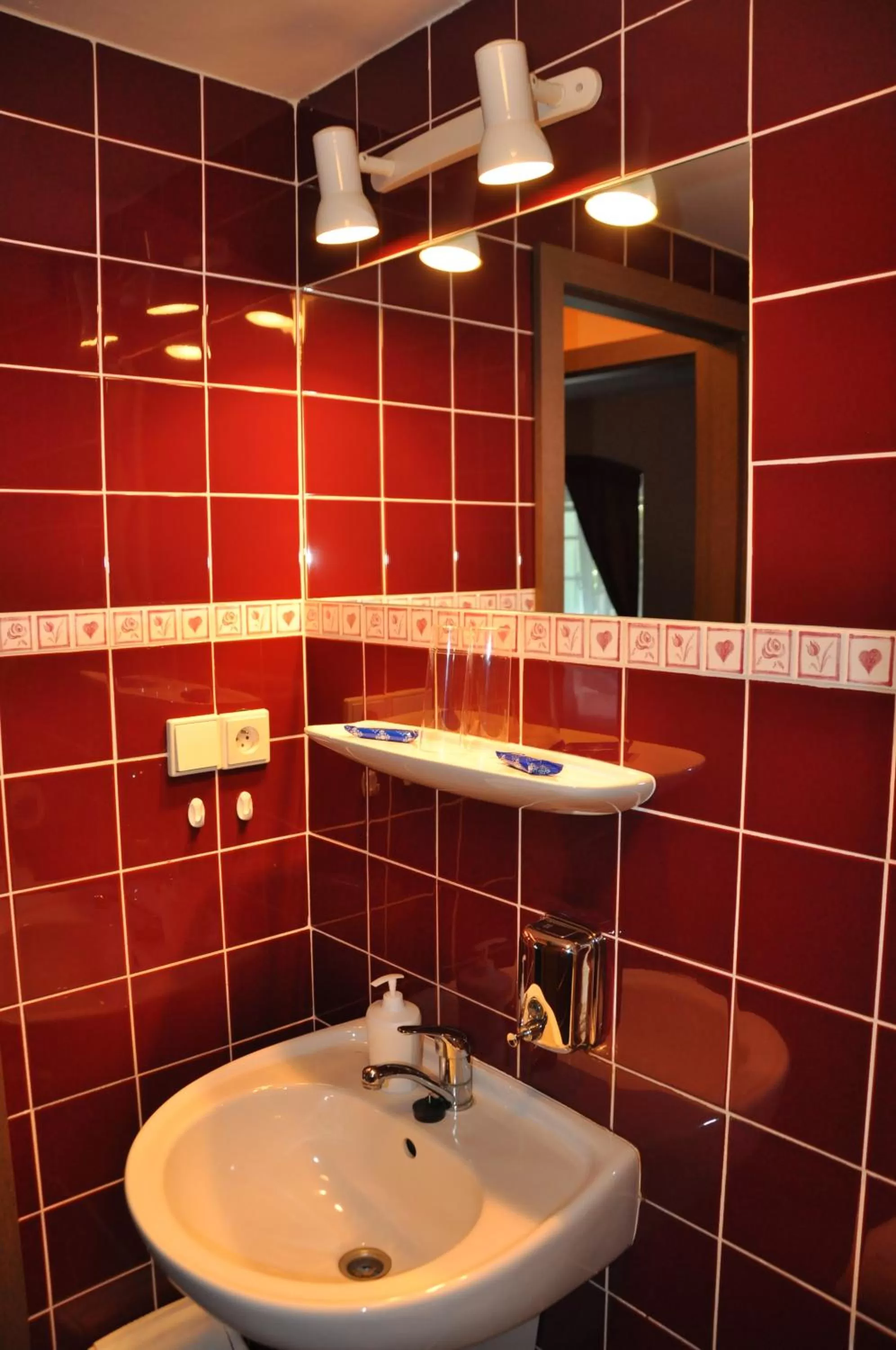 Bathroom in Hotel a Hostinec Tálský mlýn