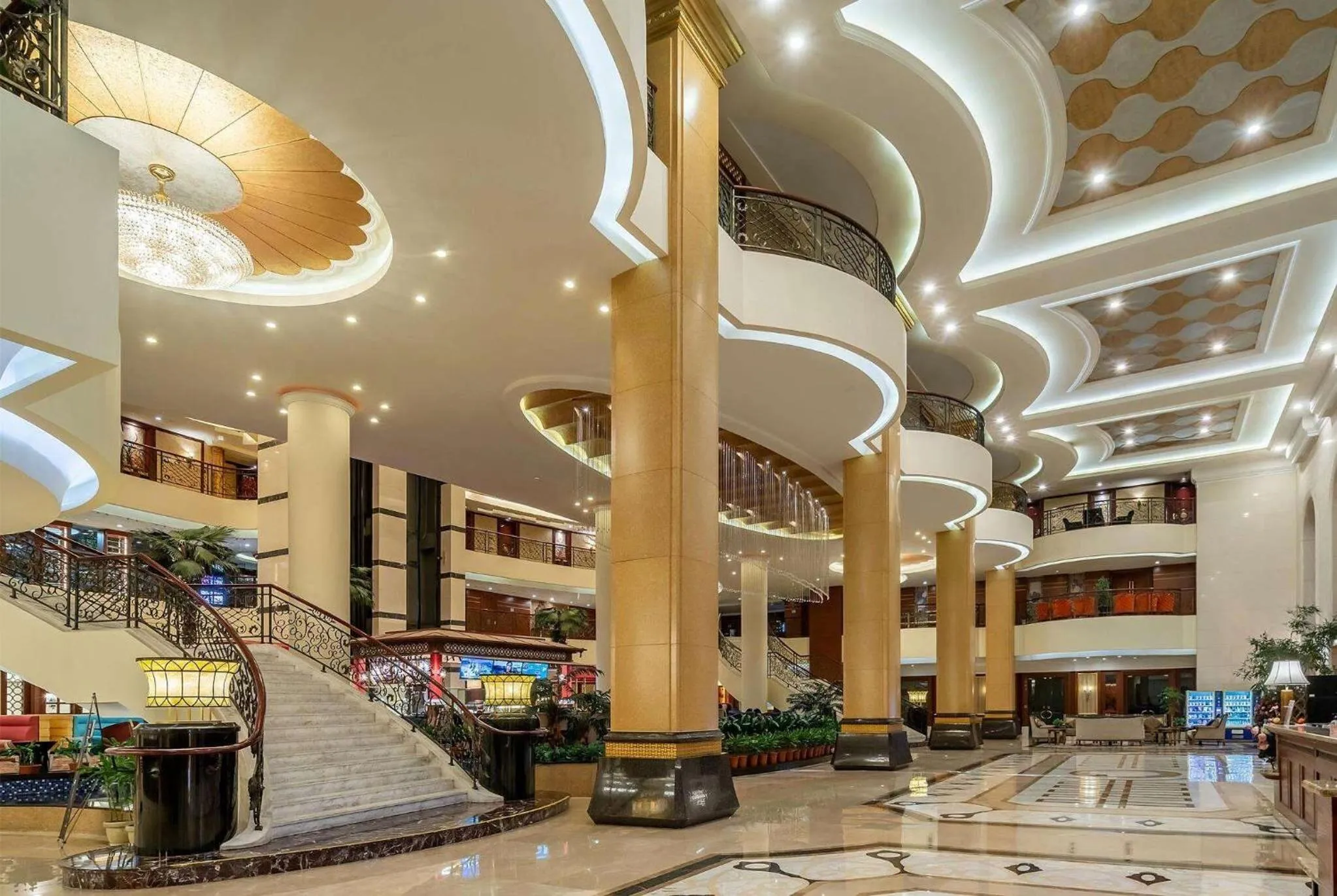 Lobby or reception in Wyndham Shanghai Hongqiao-Near NECC