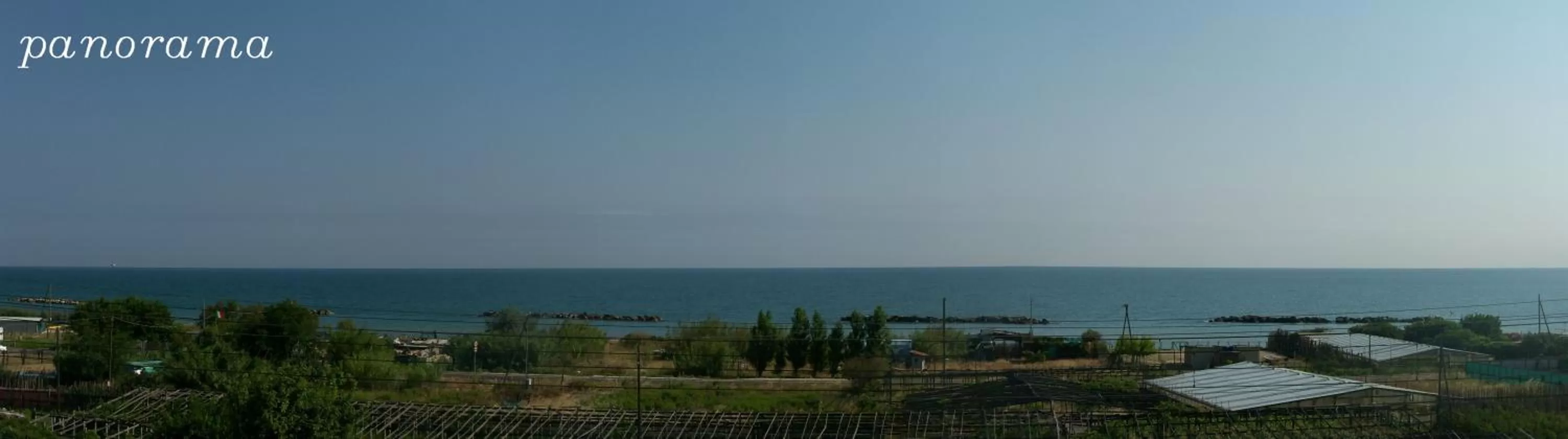 Sea view in B&B Falcone