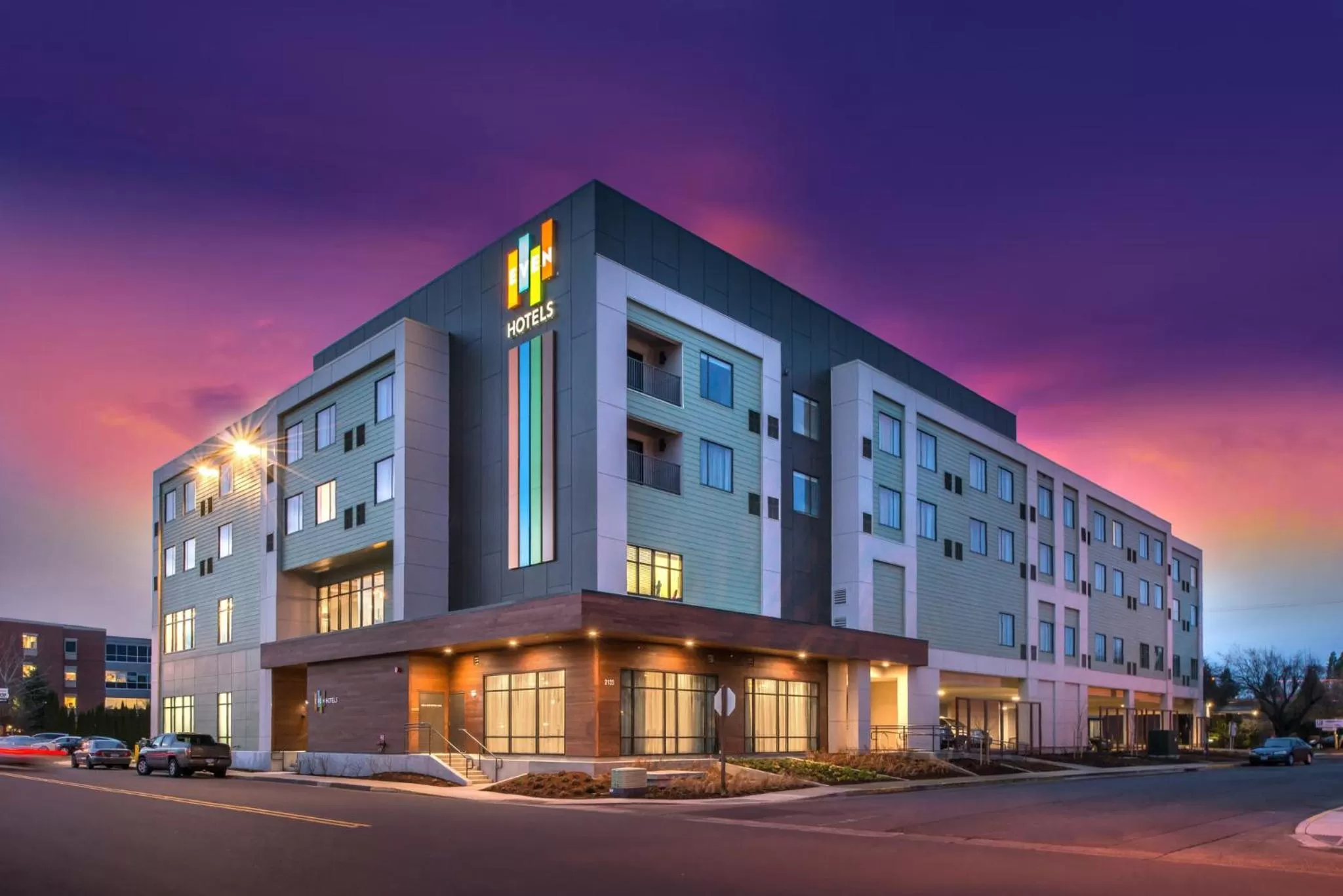 Property building in EVEN Hotel Eugene by IHG