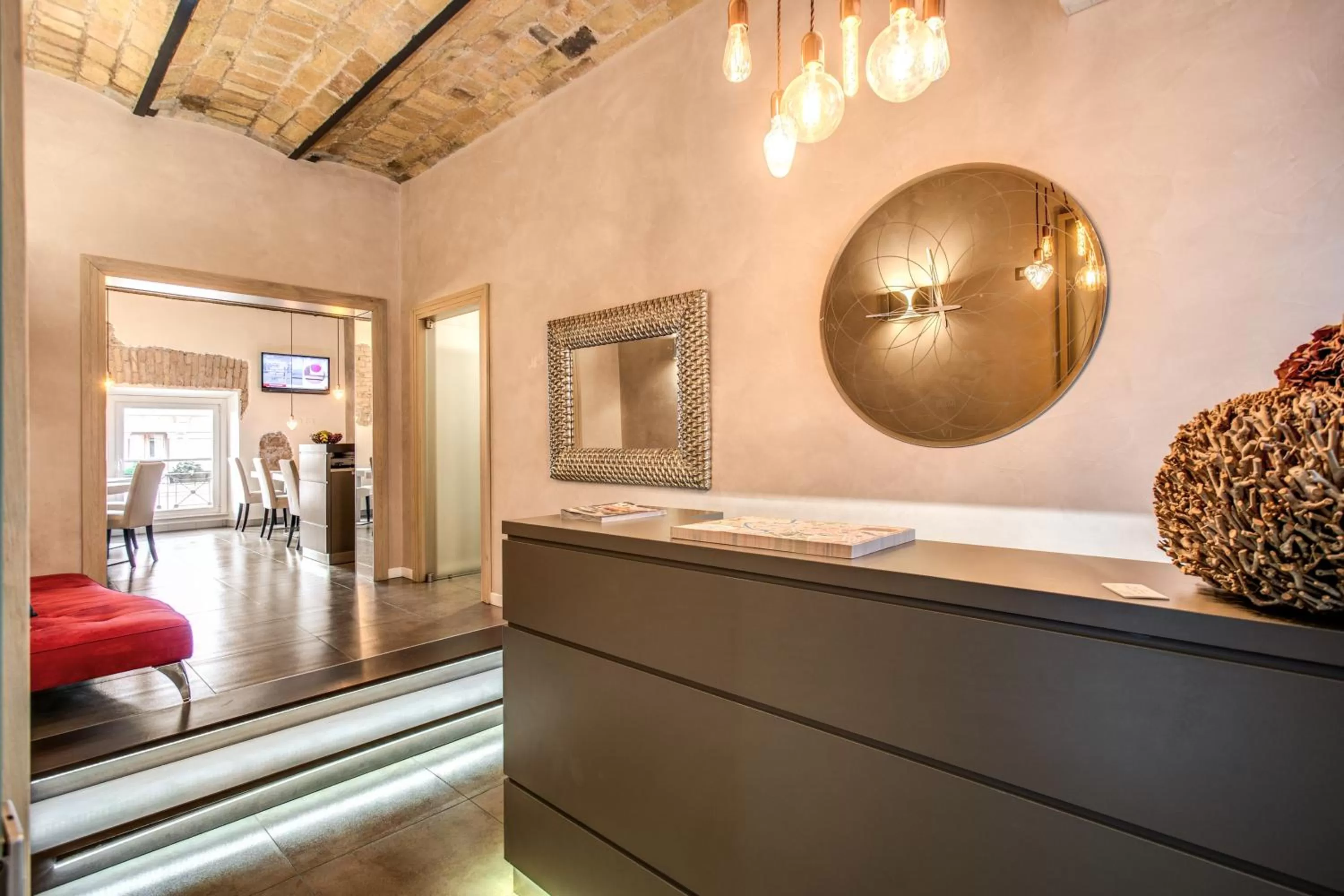 Lobby or reception in Roma Boutique Hotel