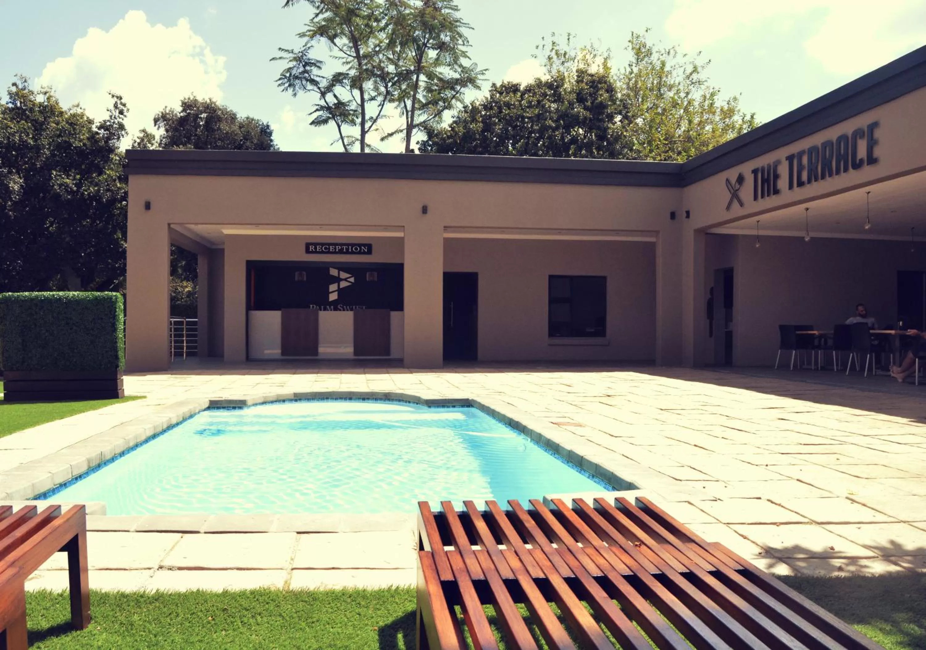 Swimming pool in Palm Swift Luxury Accommodation