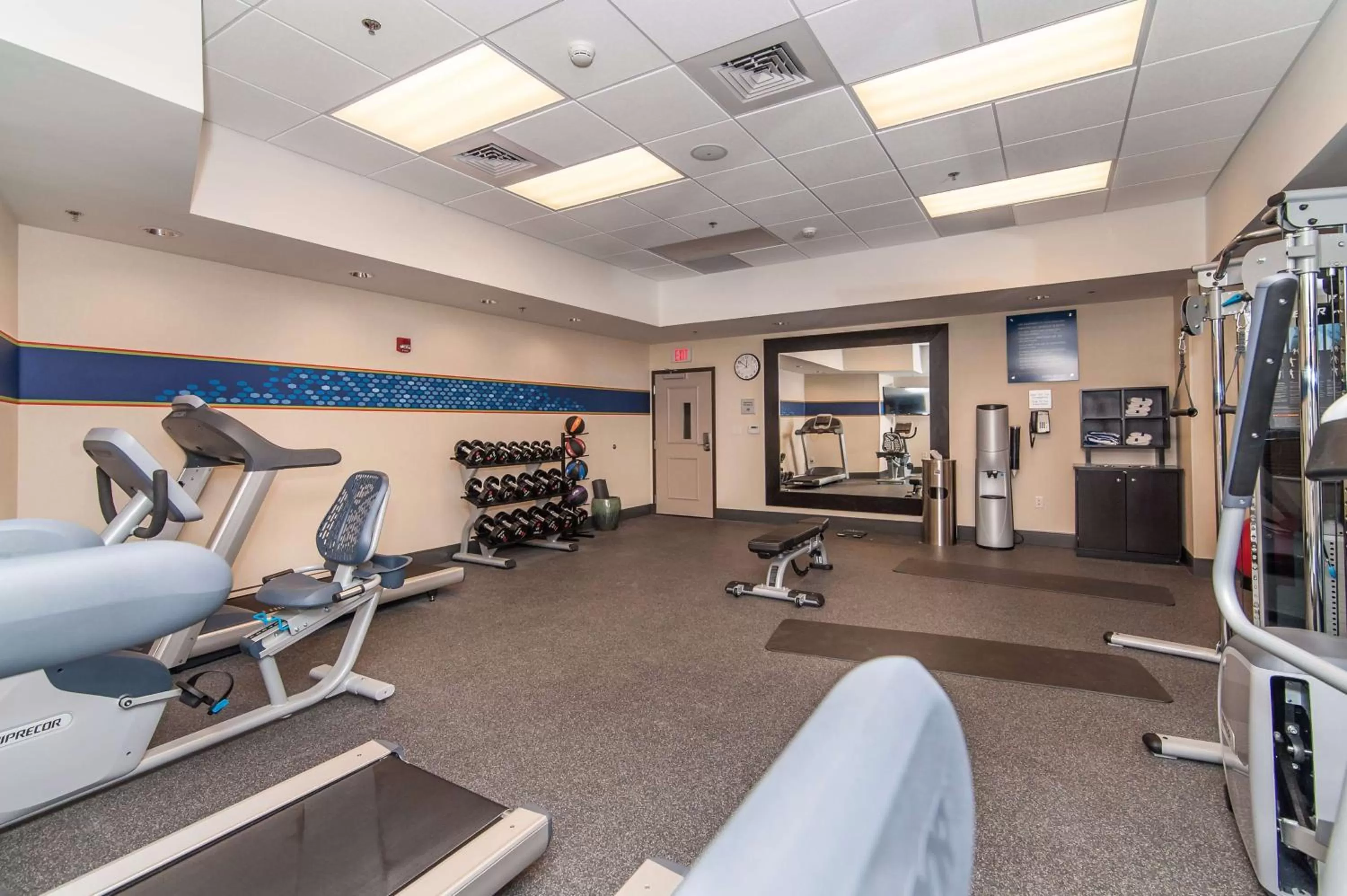 Fitness centre/facilities in Hampton Inn Norwich