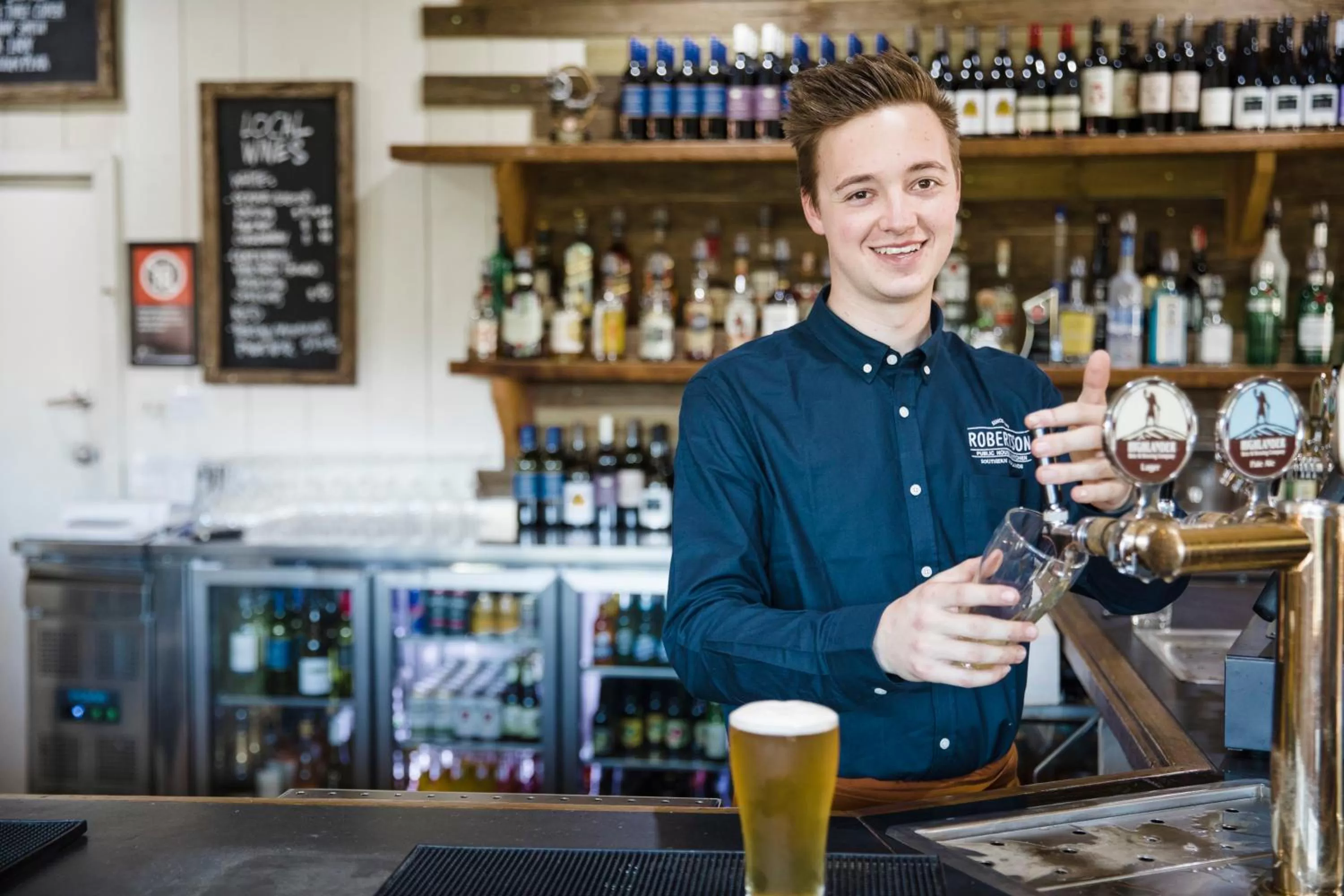 Staff in Robertson Public House and Kitchen