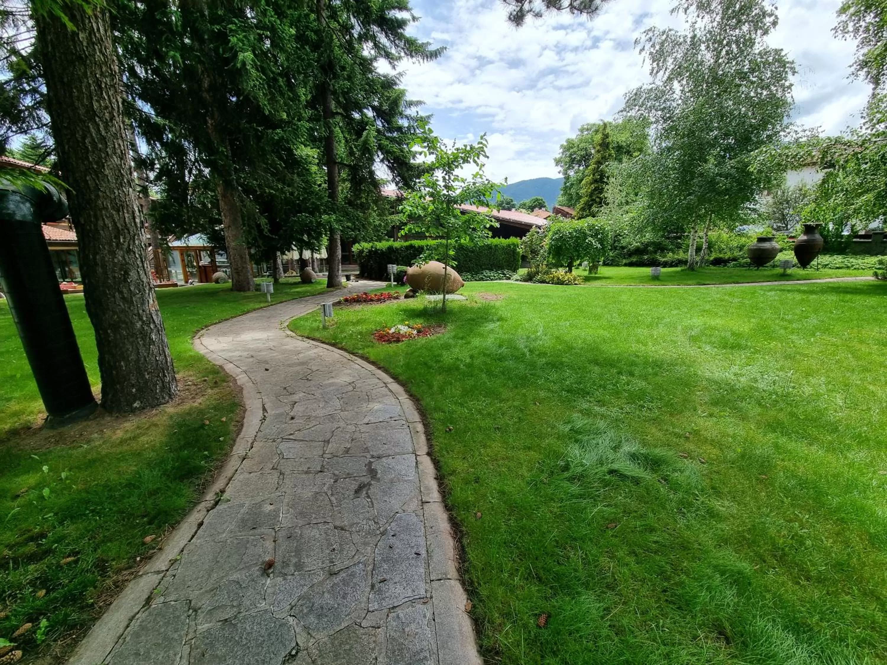Garden in Hotel Pirin