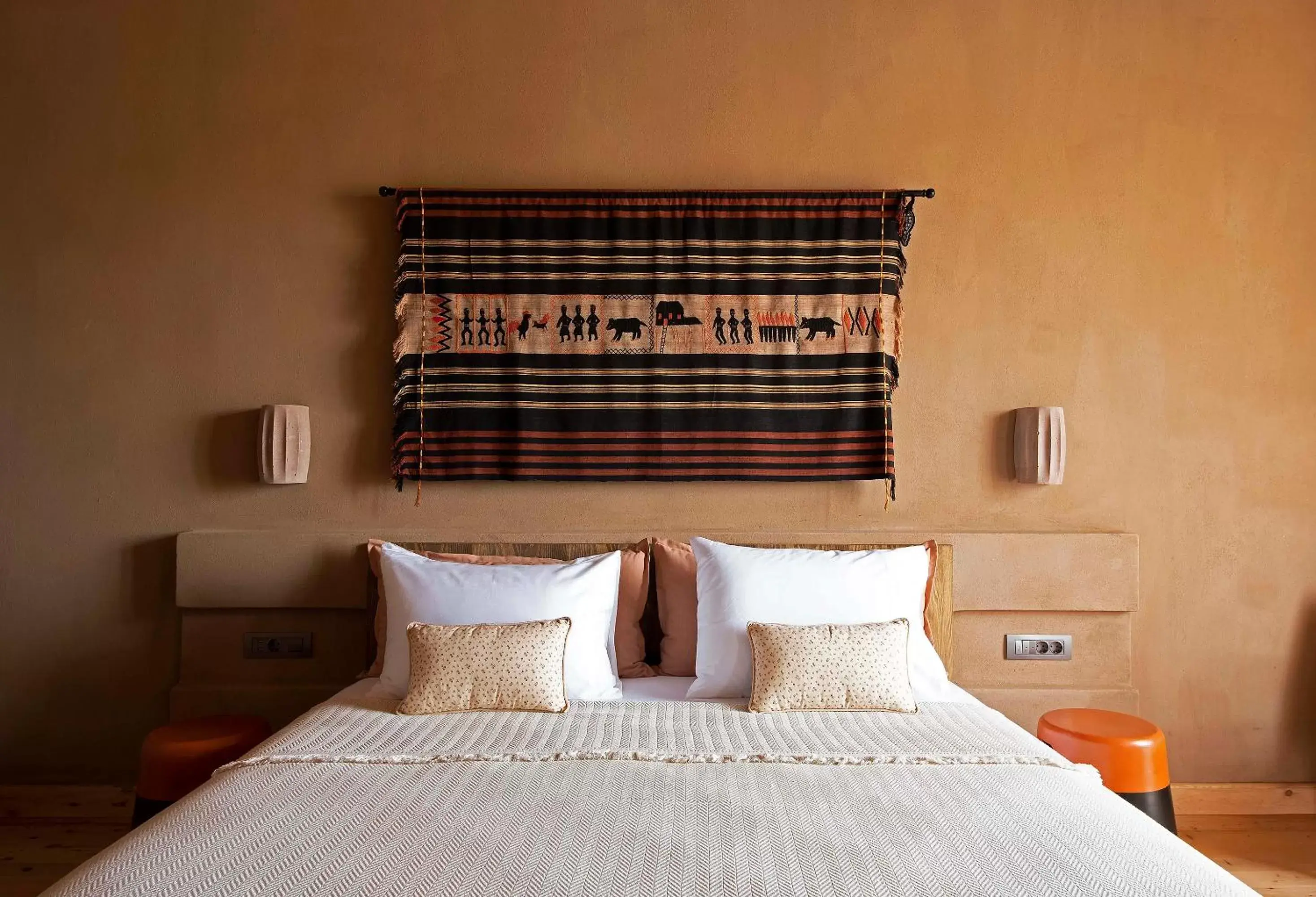 Deluxe Double Room with Balcony in Pachamama Alaçatı Deluxe Double Room with Balcony in Pachamama Alaçatı