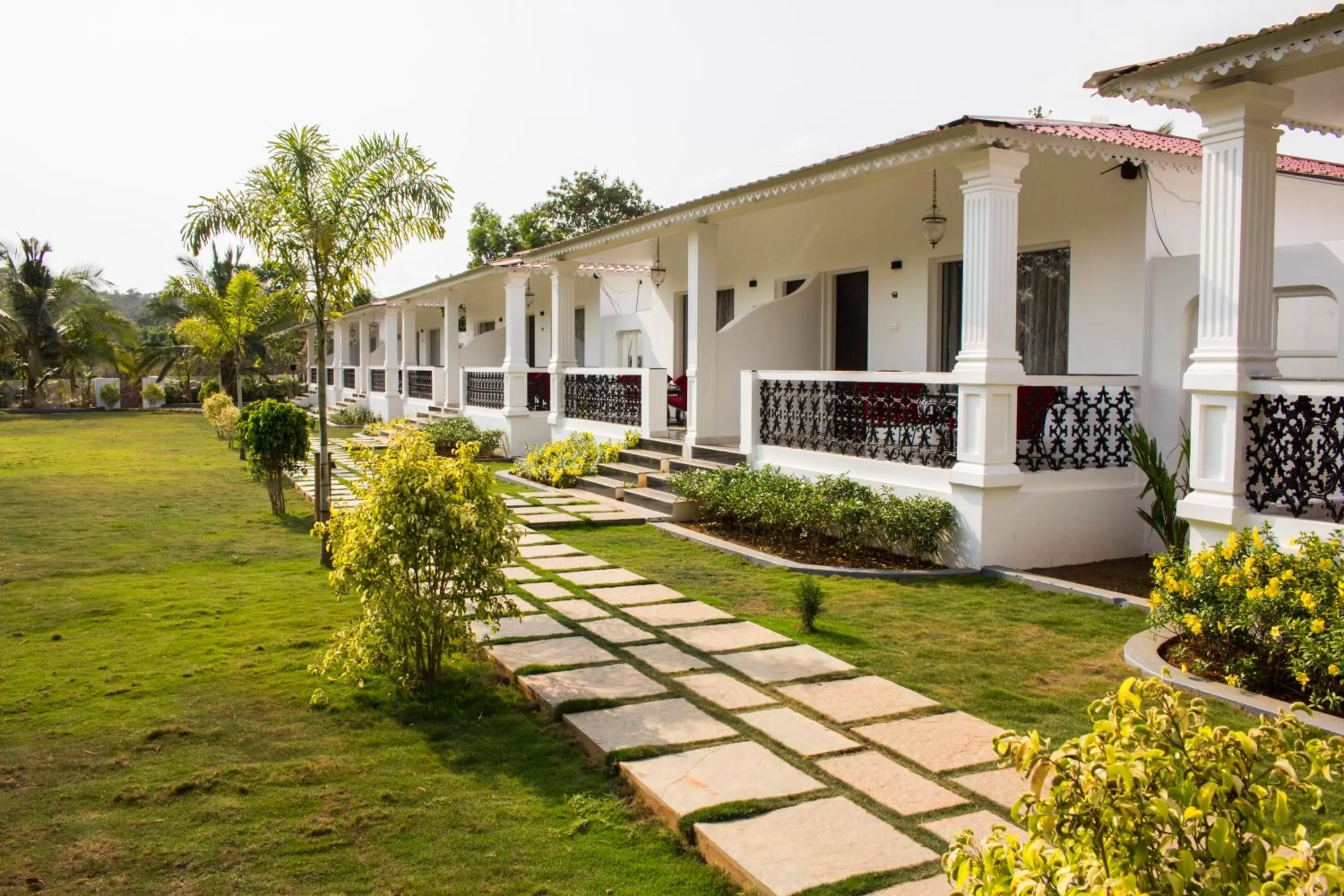 Property building in Wild Berry Resort Agonda