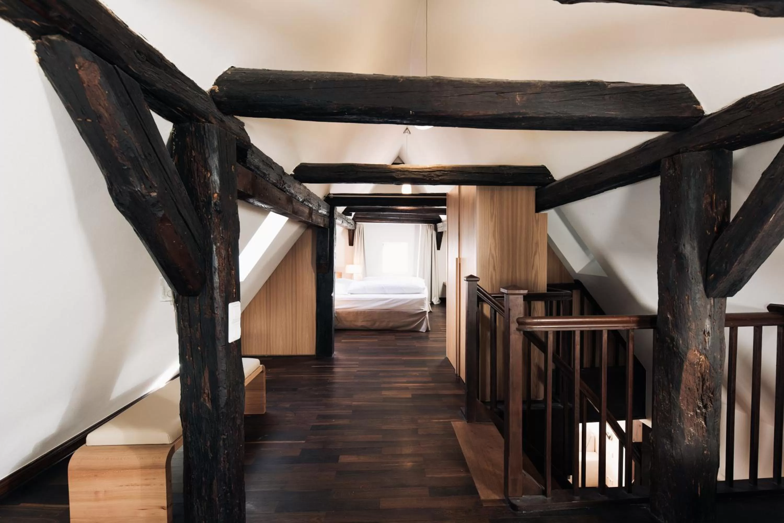 Photo of the whole room, Bed in Kulturbrauerei Heidelberg