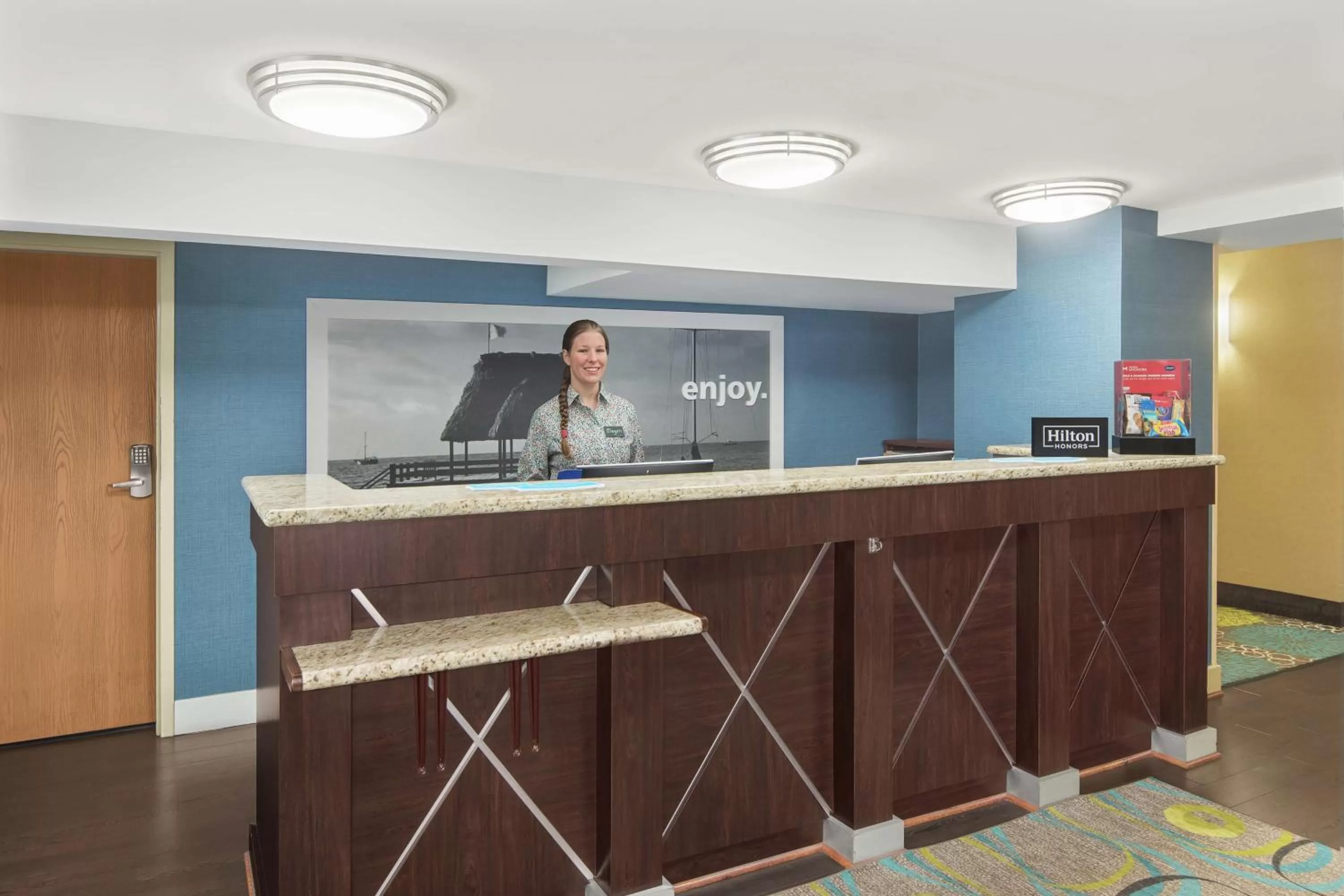 Lobby or reception in Hampton Inn Fairhope-Mobile Bay, AL
