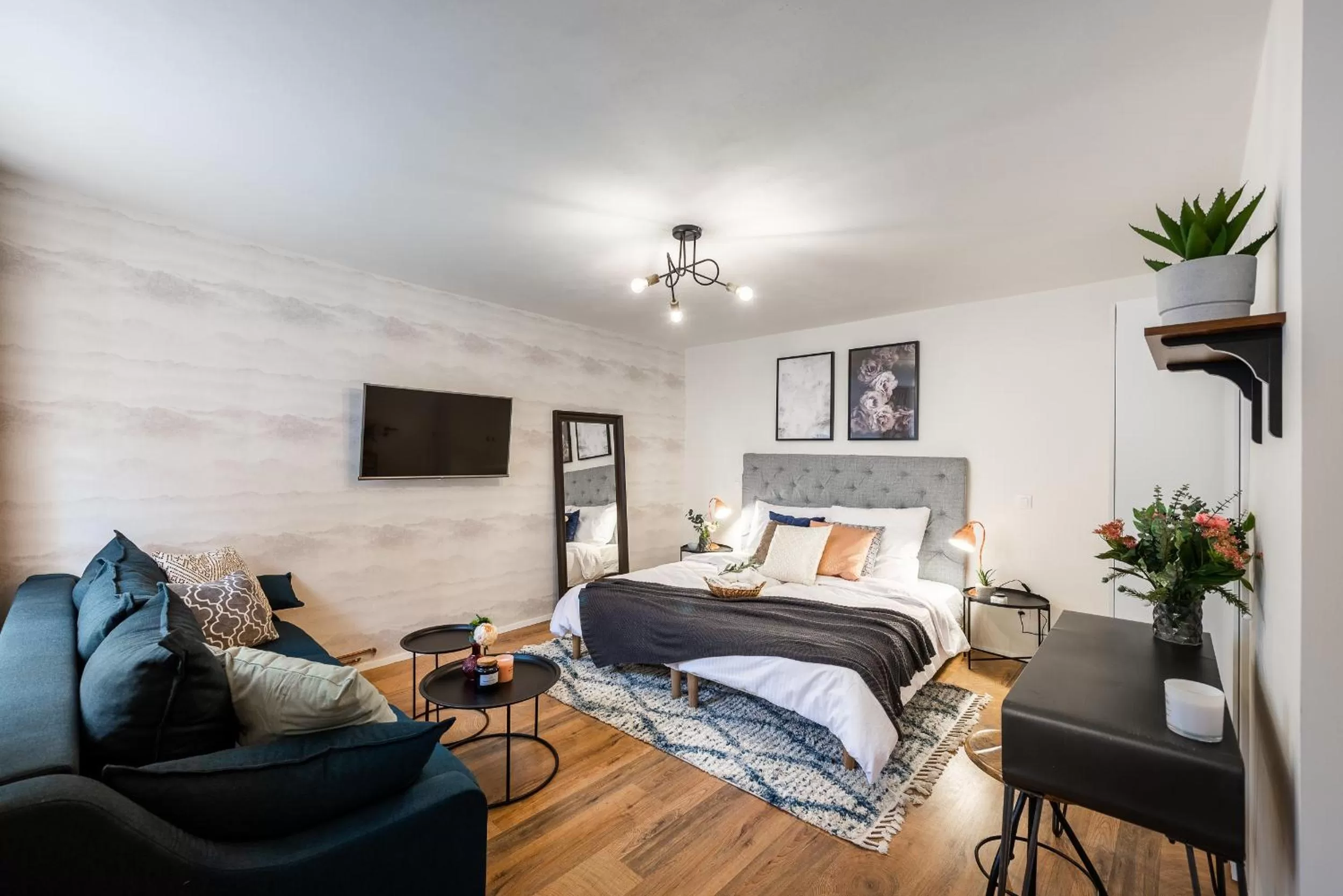 Family Room with Private Bathroom in Penzion Mácha