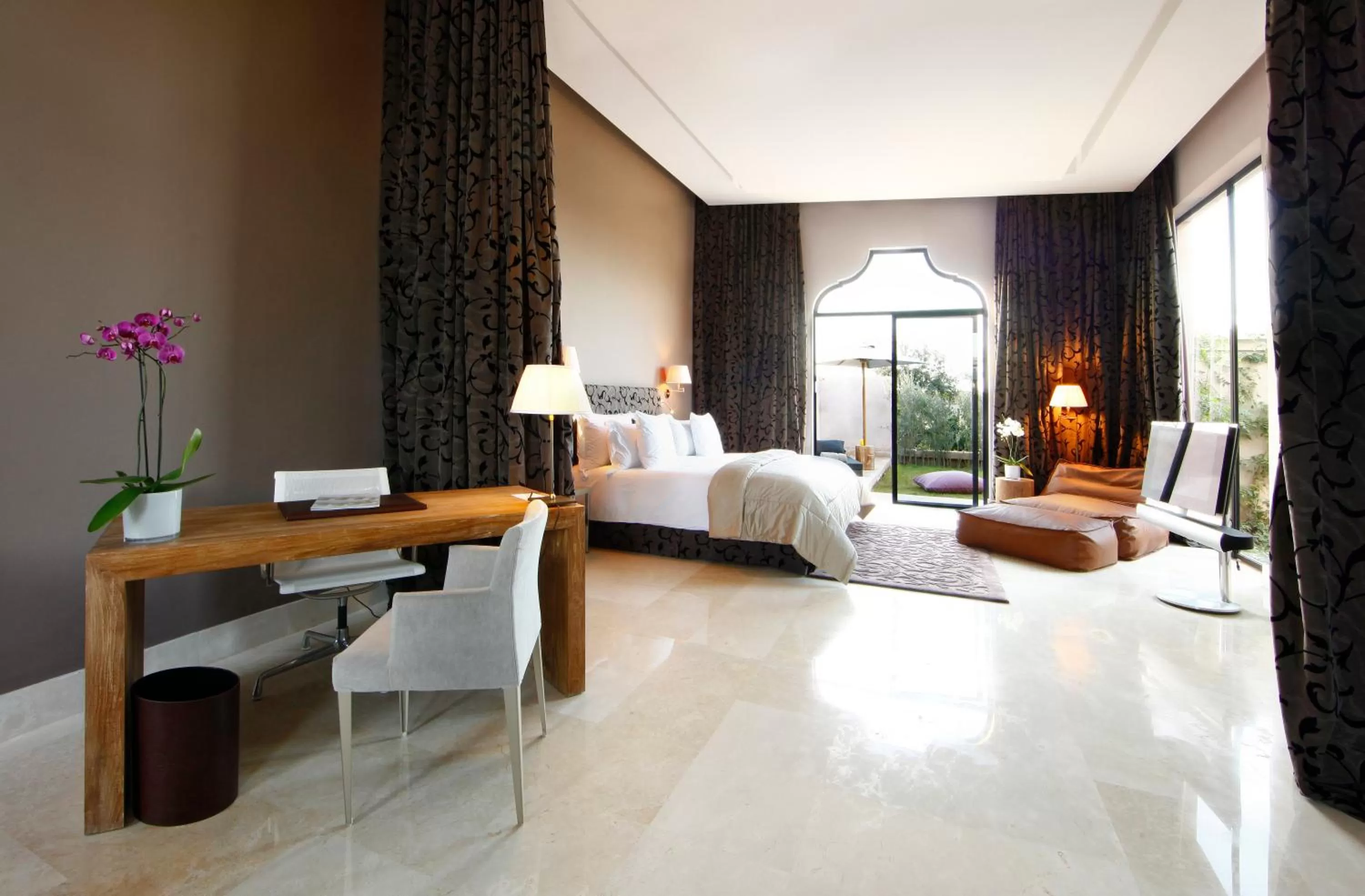 Bedroom in Palais Namaskar