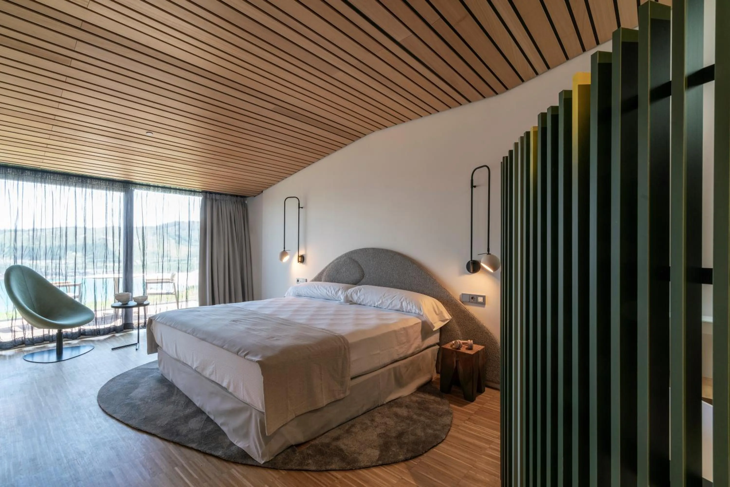 Bed in Parador Costa da Morte