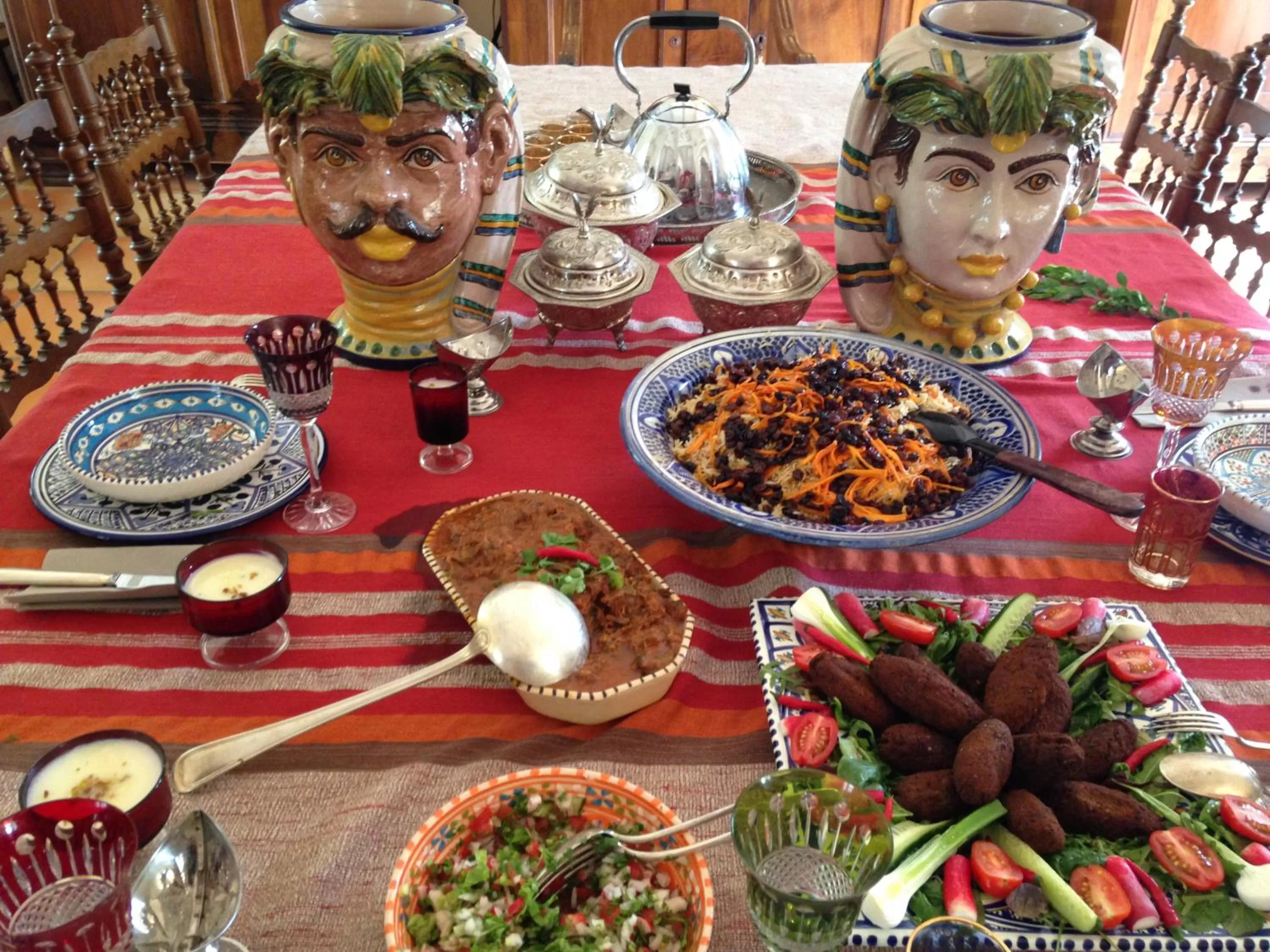 Food close-up in Mas Notre Dame