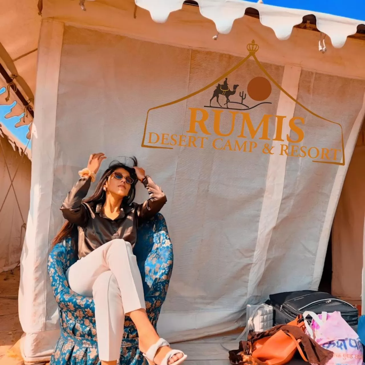 Property building in Rumis Desert Camp and Resort