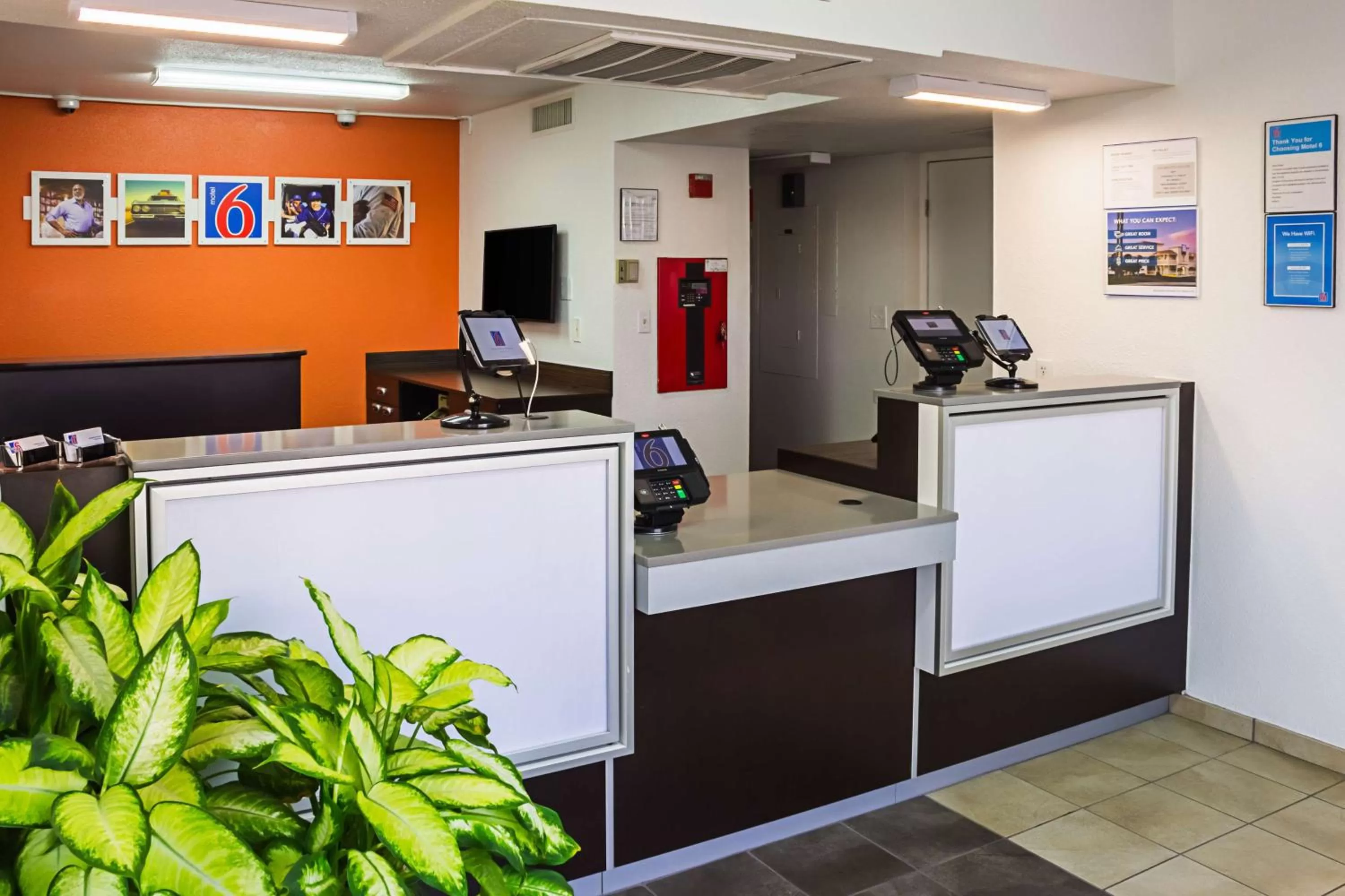 Lobby or reception in Motel 6-Porterville, CA