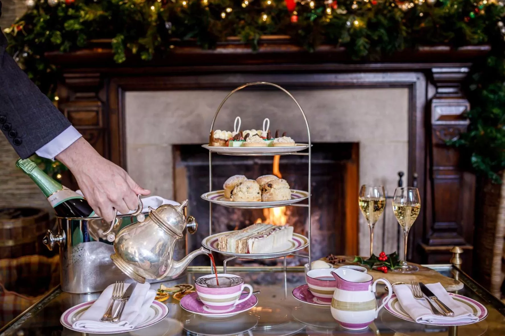 Winter in Great Fosters - Near Windsor