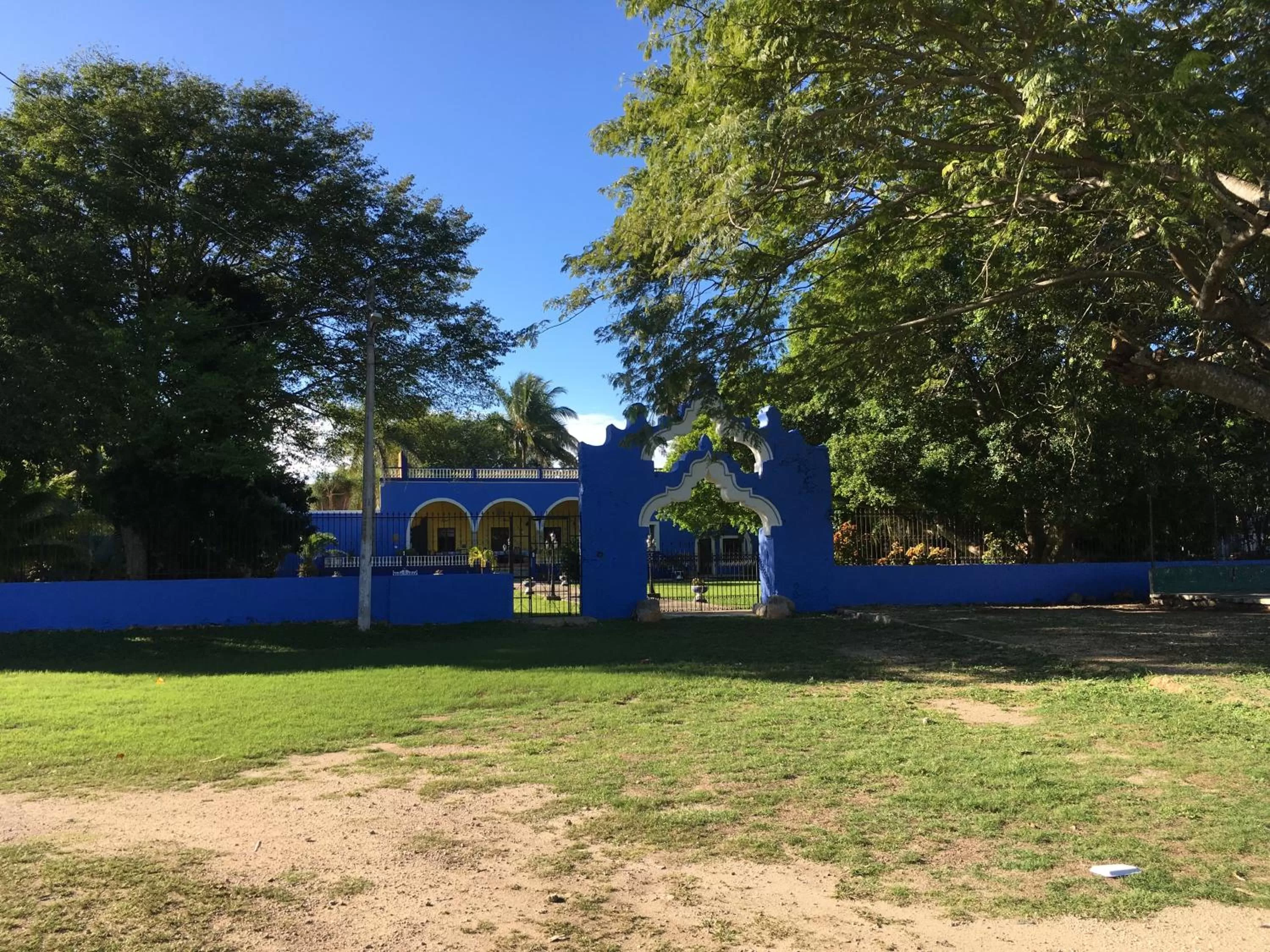 Facade/entrance in Hacienda San Pedro Nohpat