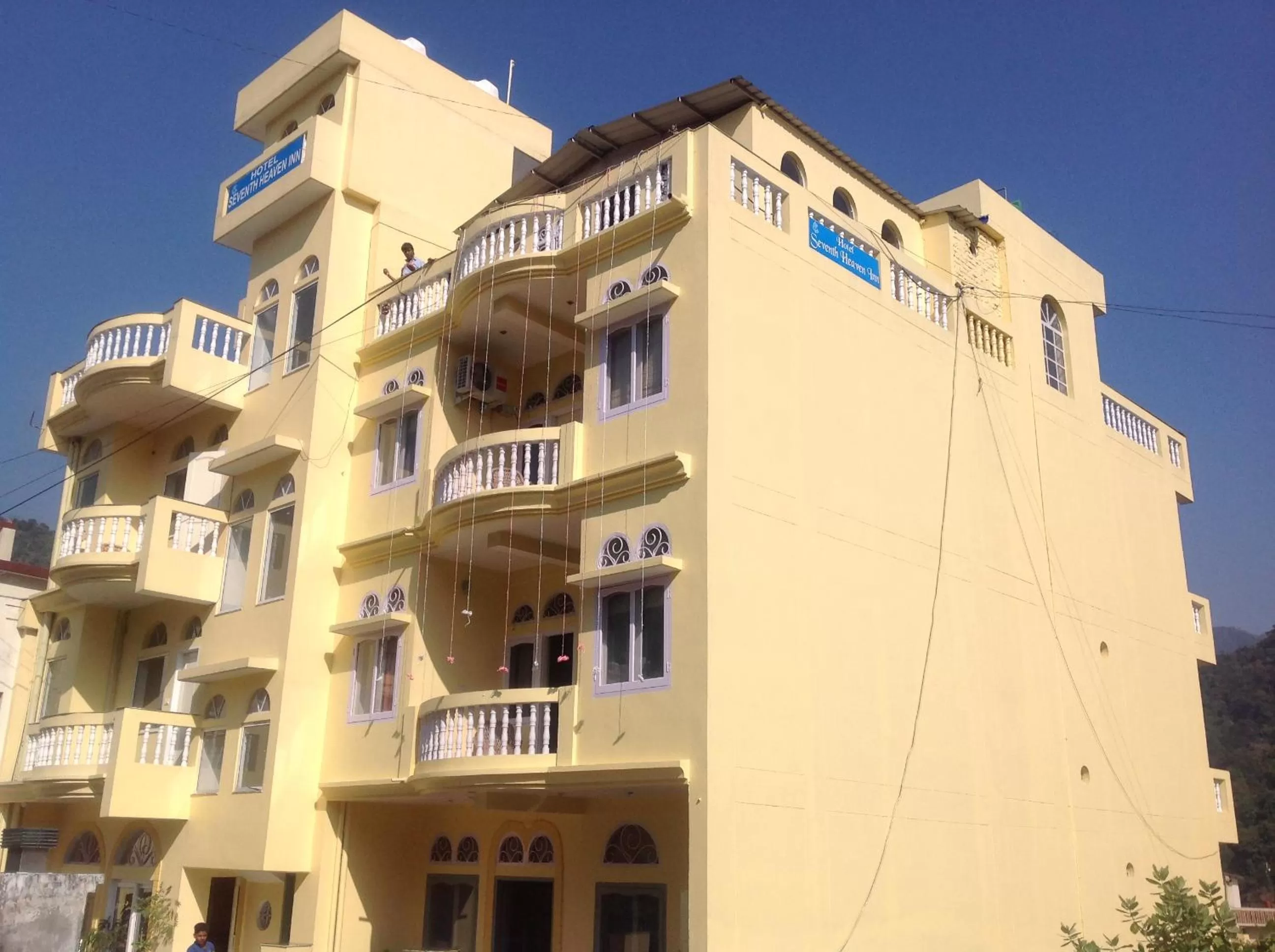 Property building in Seventh Heaven Inn Rishikesh