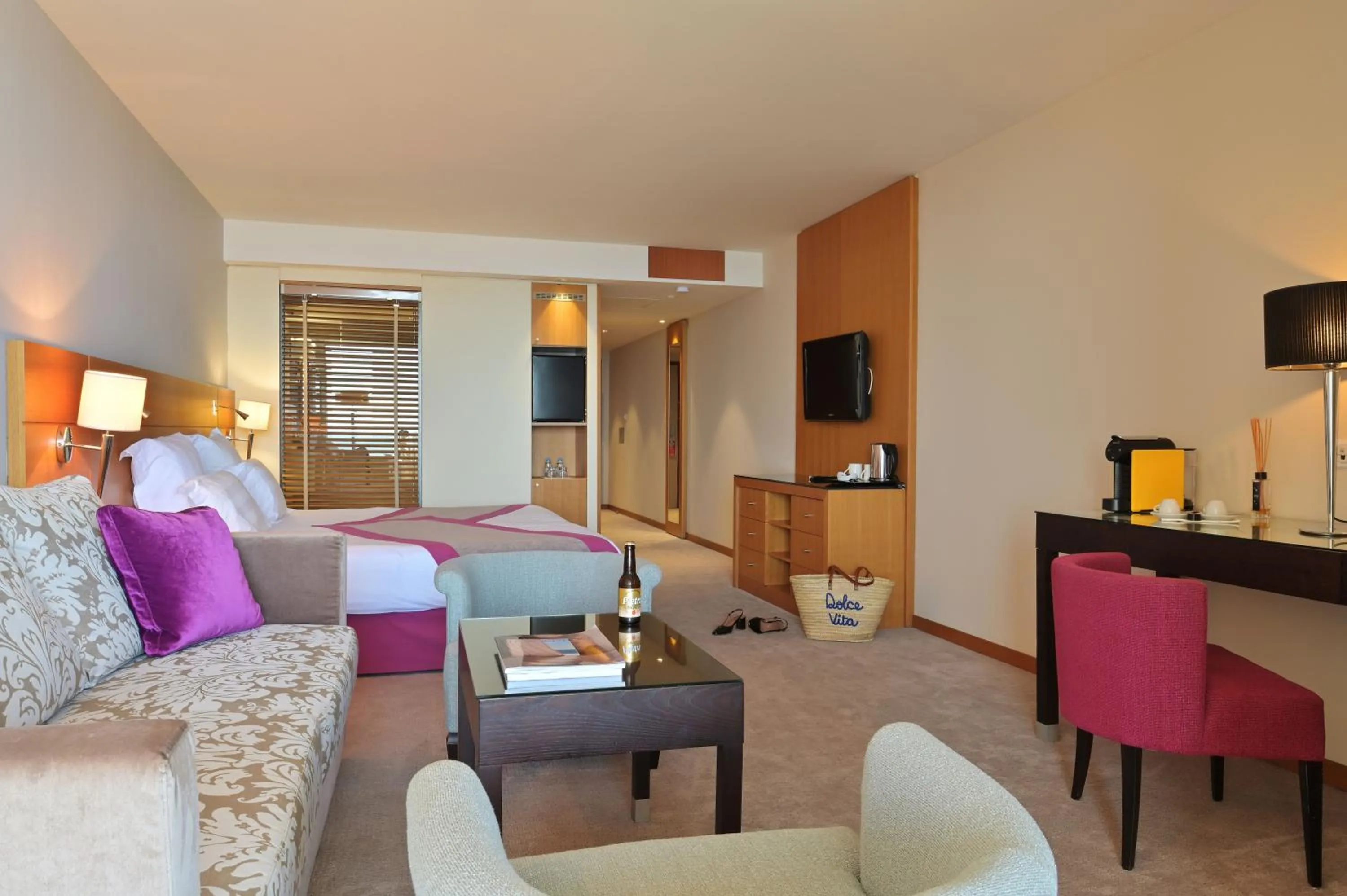 Living room in Hôtel Restaurant Dolce Vita