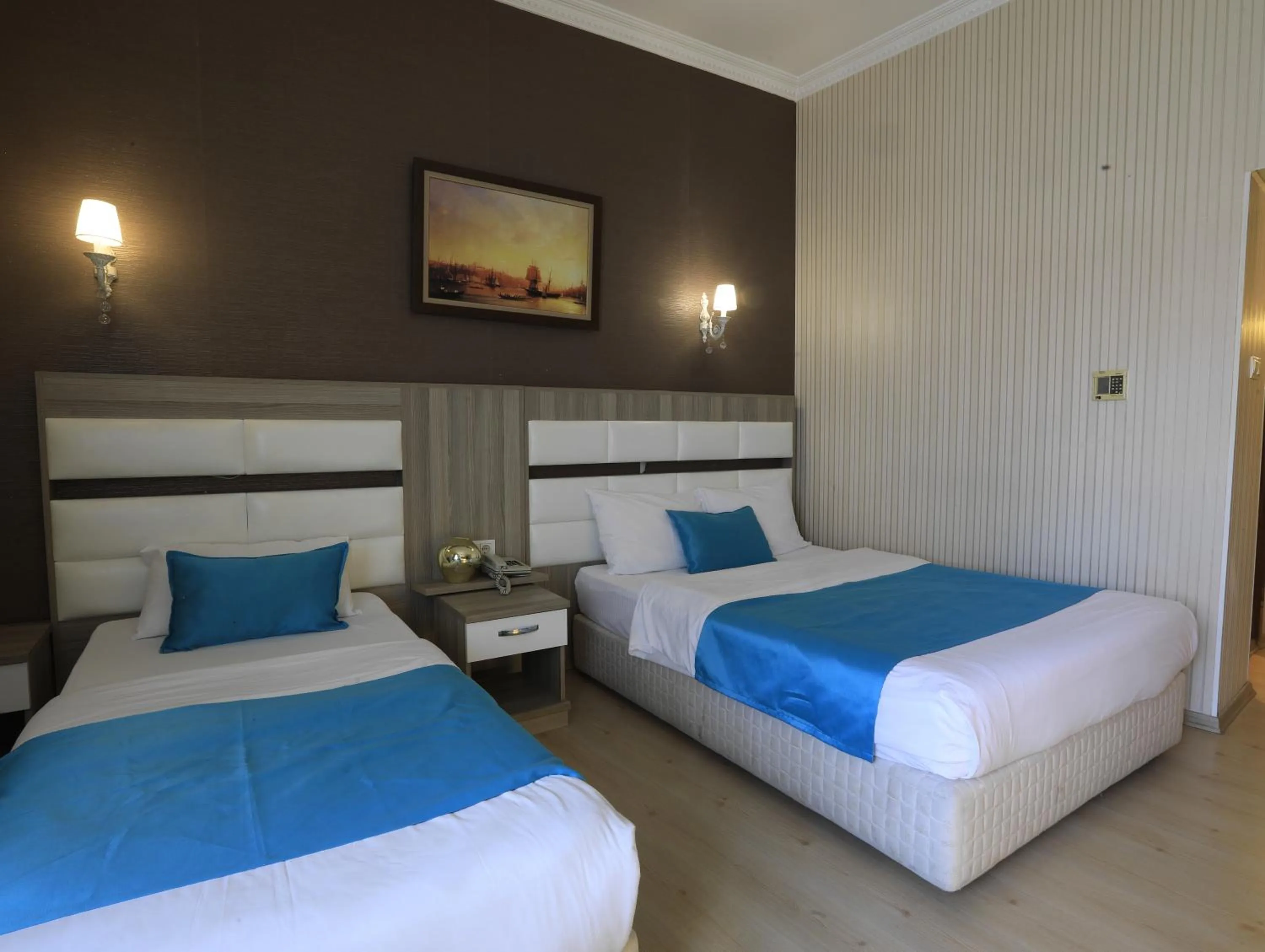 Bed in Nil Hotel İstanbul City Center