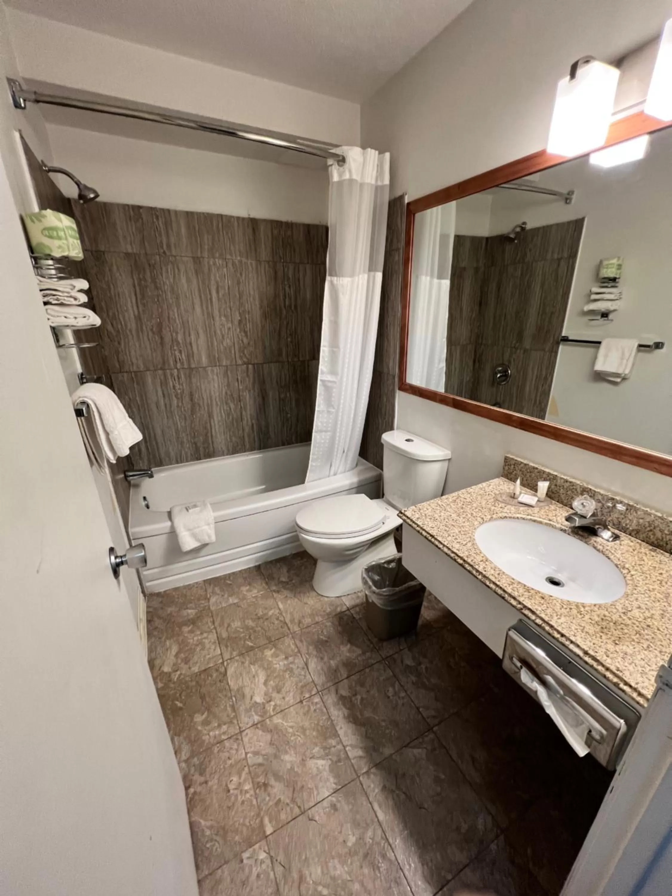 Bathroom in Thriftlodge Saskatoon