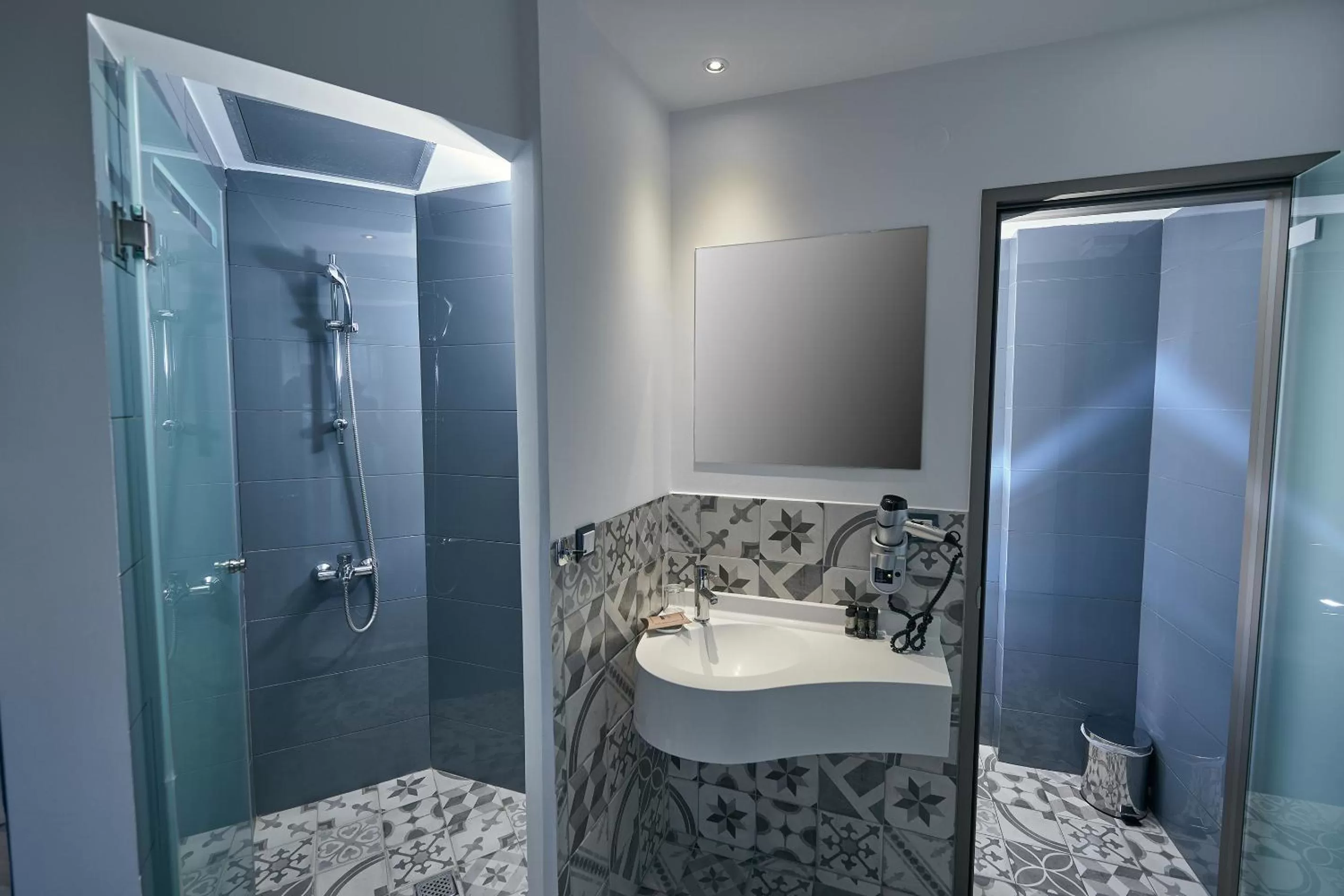 Shower in Blue Bottle Boutique Hotel