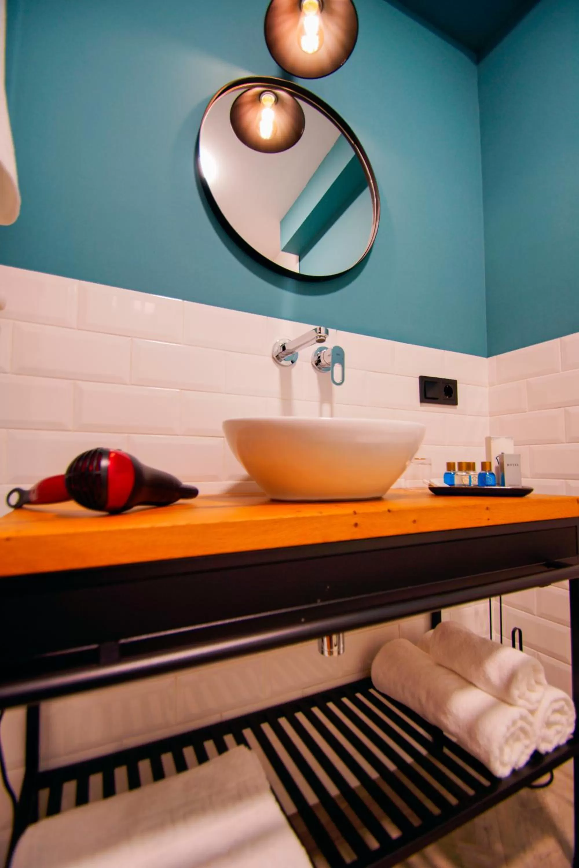 Bathroom in Borjomi Bridge Hotel