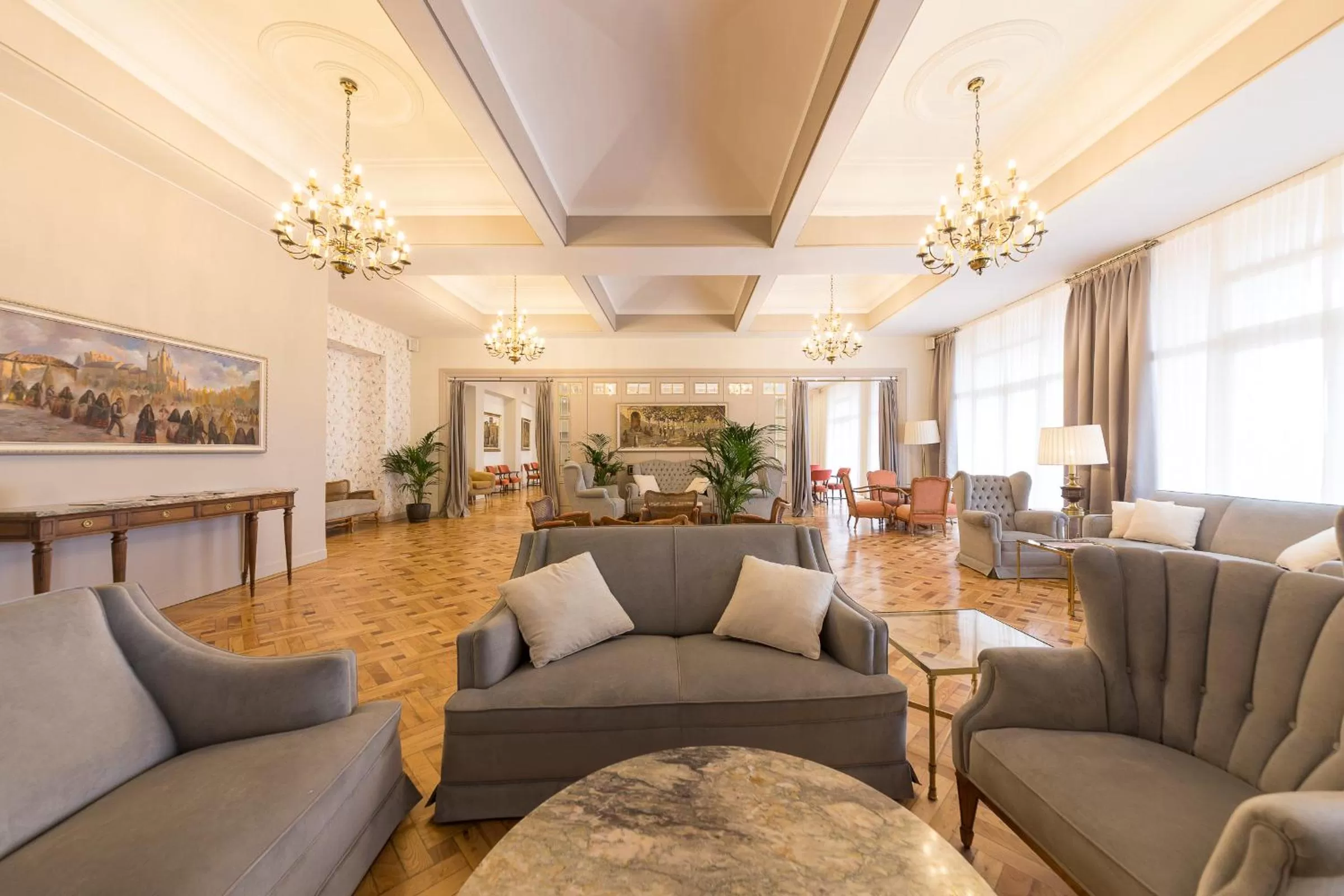 Living room in Hotel Real Segovia by Recordis Hotels