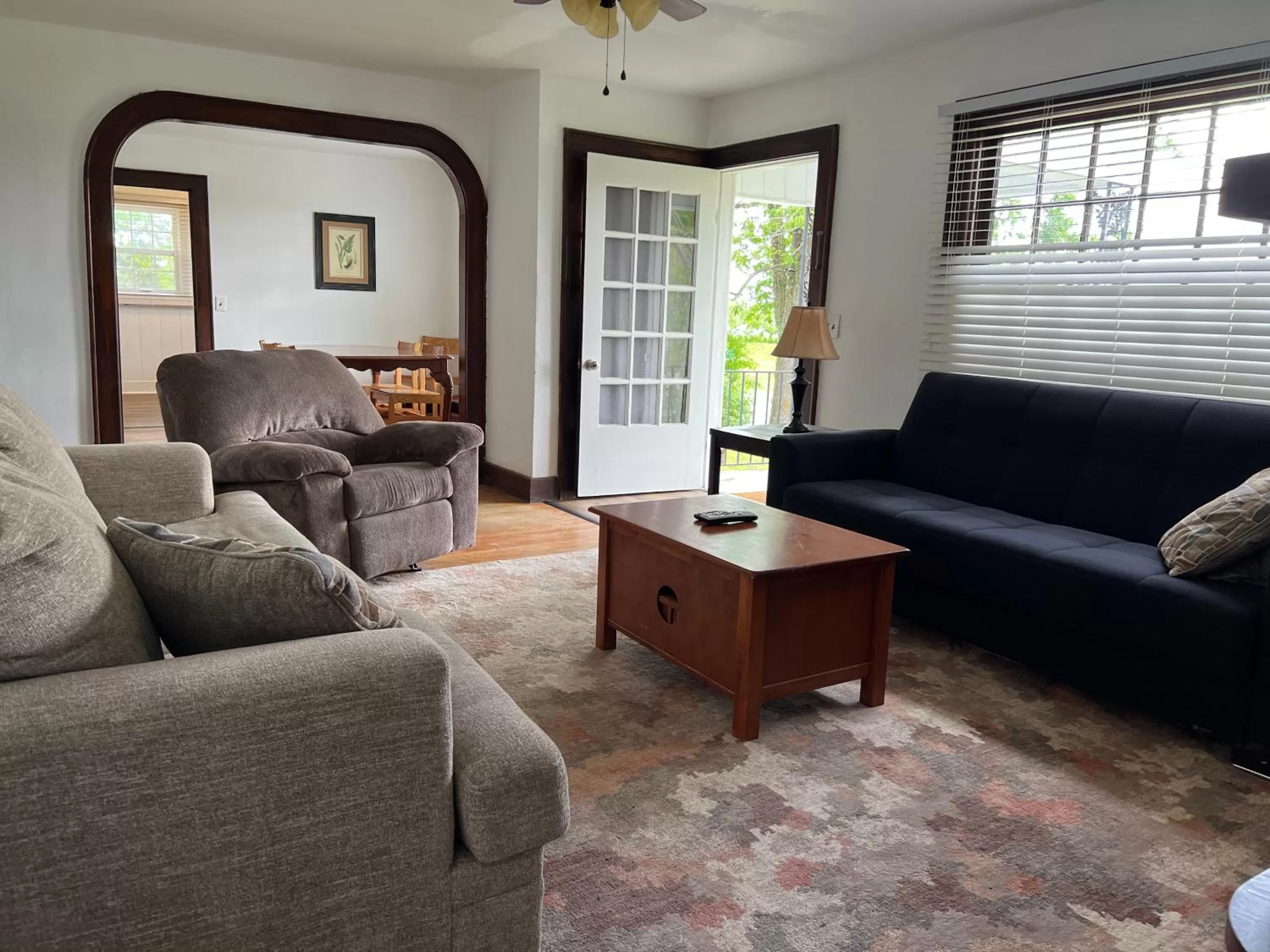 TV and multimedia in Kozy Haven Log Cabin Rentals