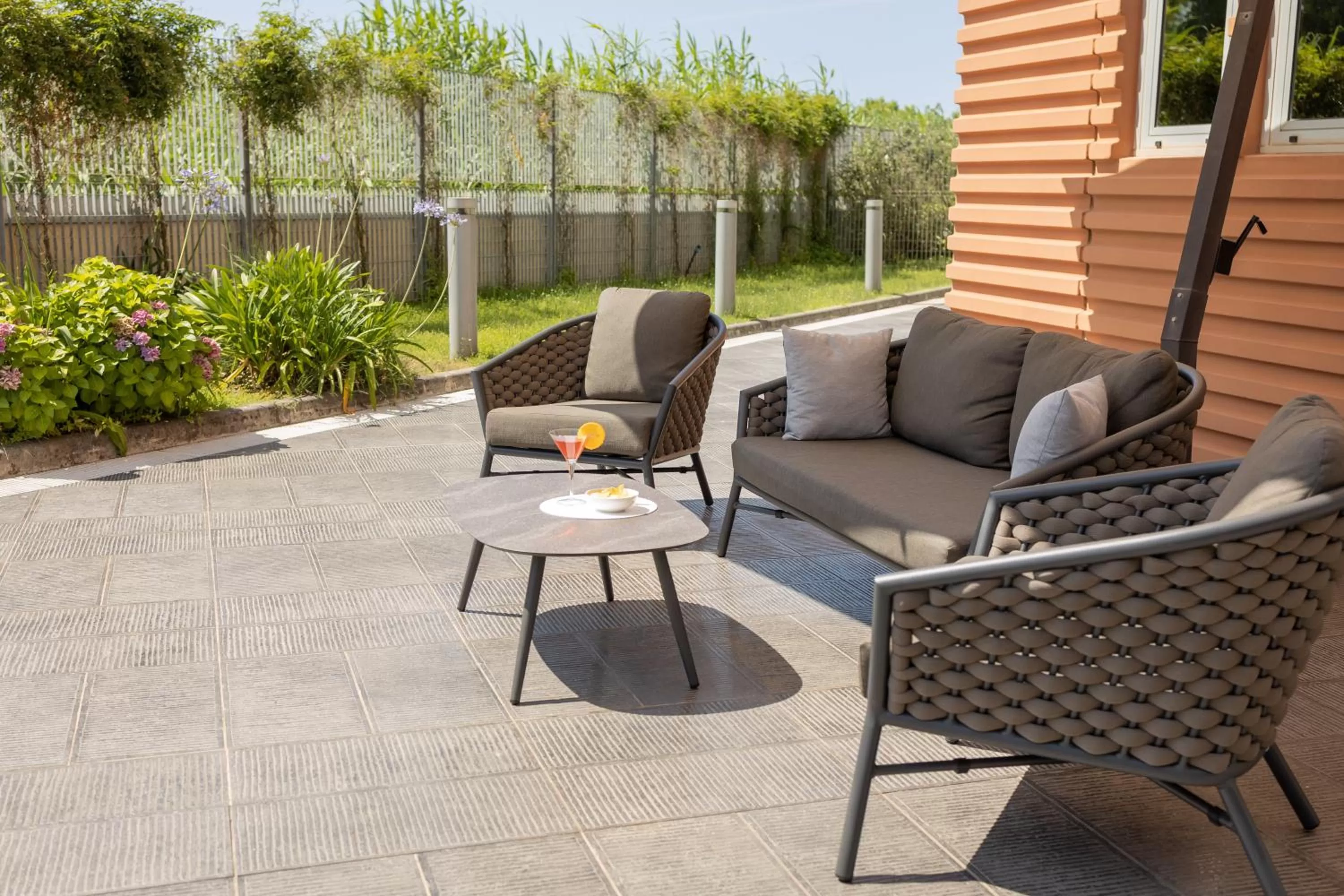 Garden in Novotel Salerno Est Arechi