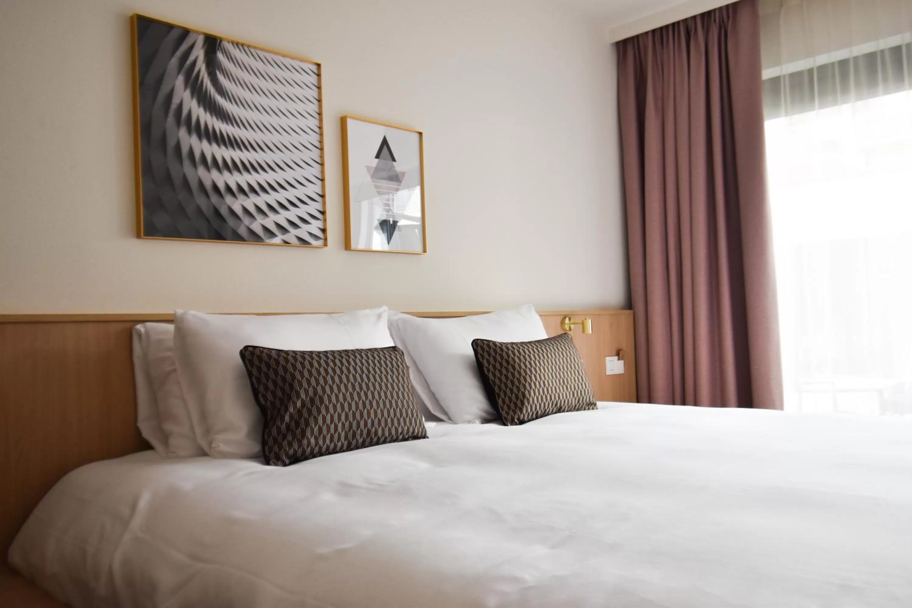 Bed in C-Hotels Continental