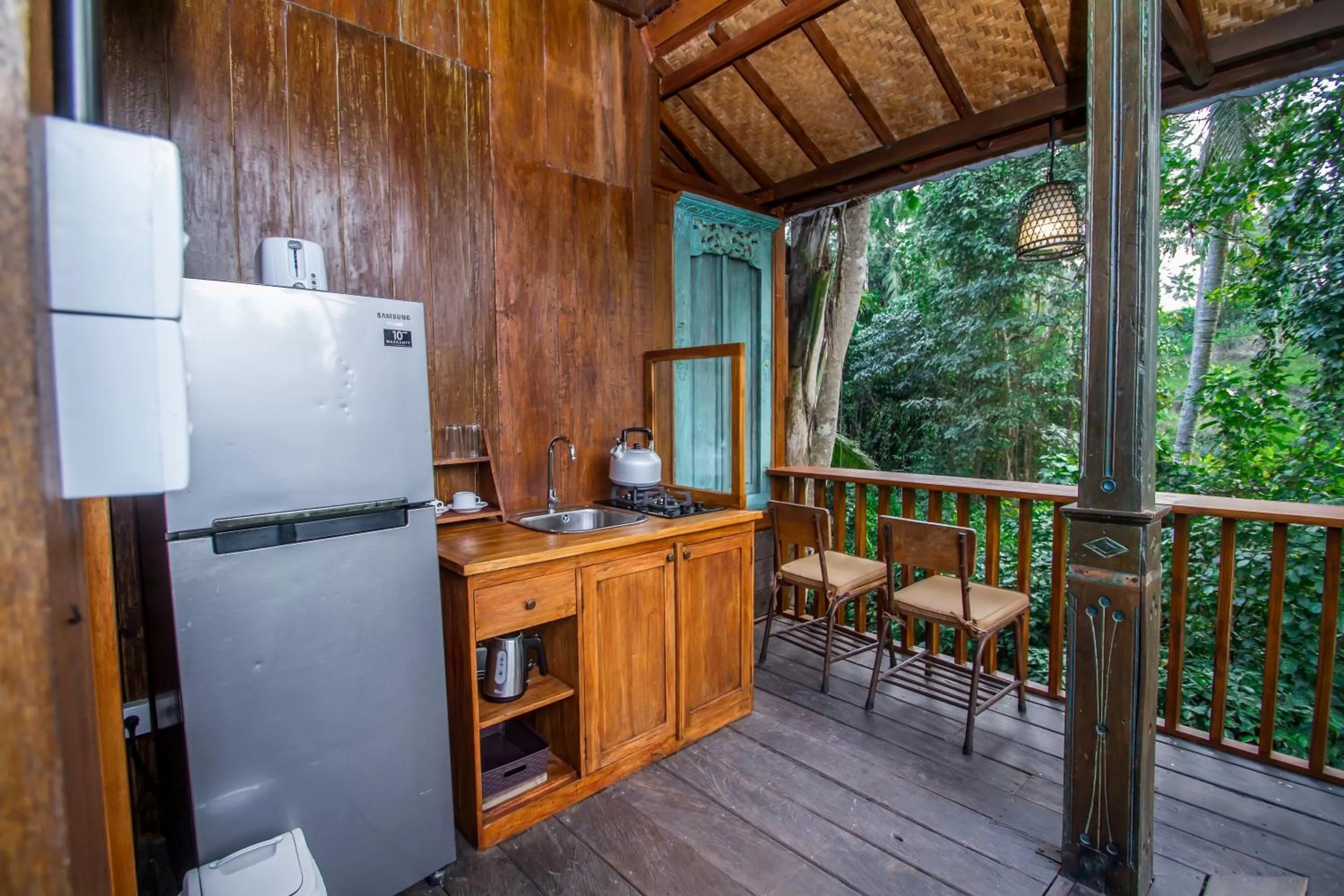 Kitchen or kitchenette in Gusde Tranquil Villas by EPS