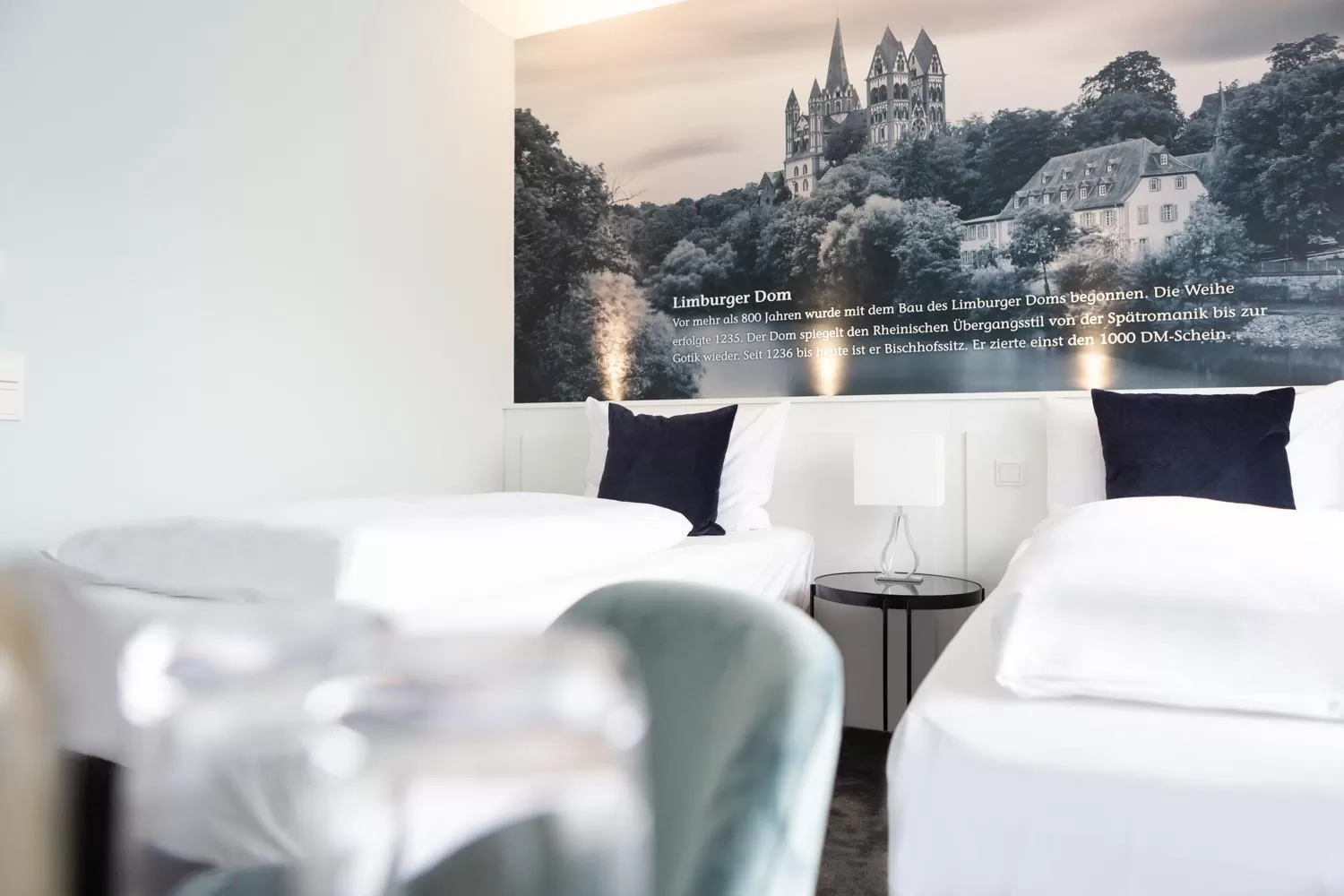 Bed in Hotel Huss Limburg