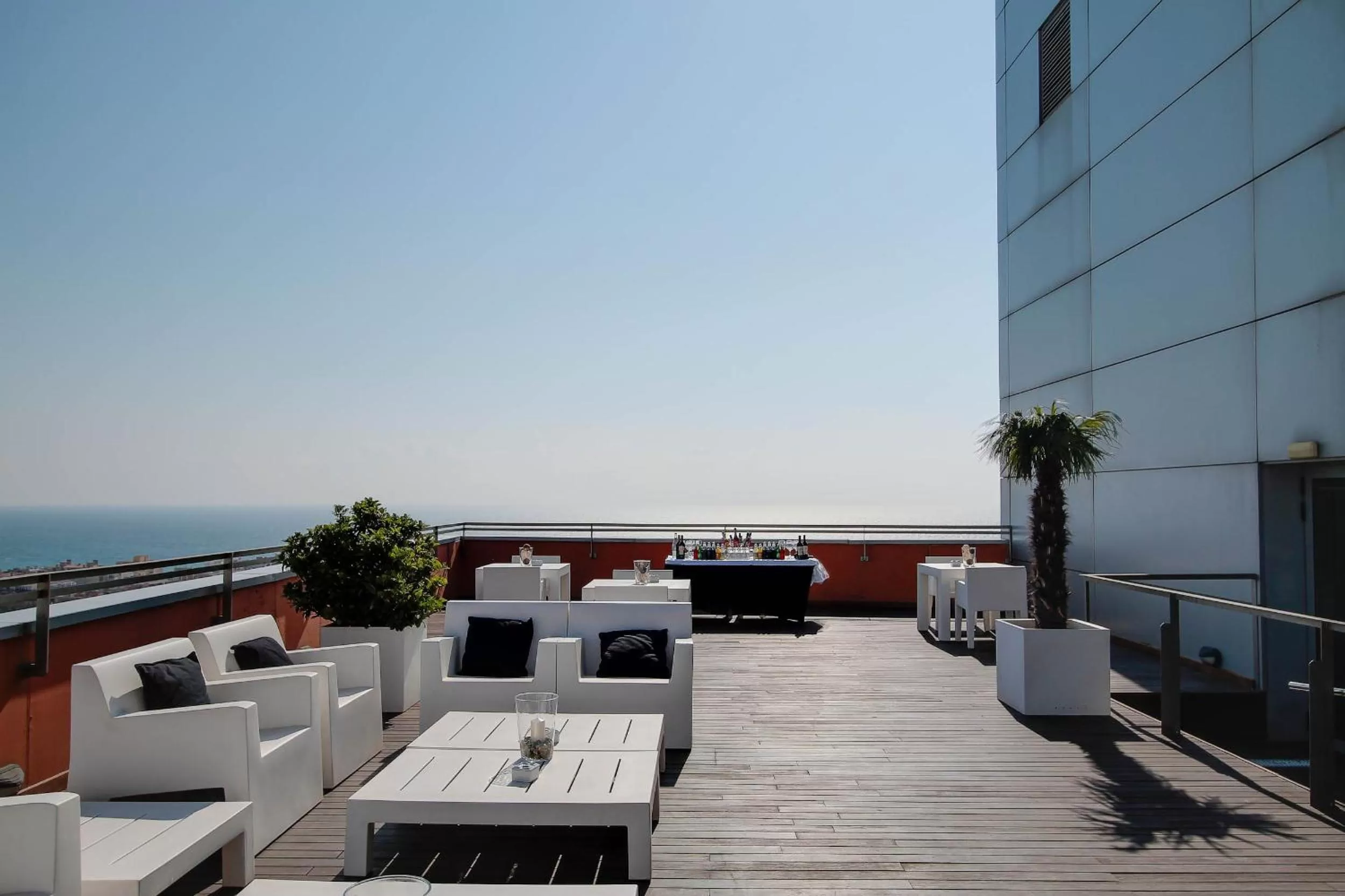 Patio in Hotel Badalona Tower