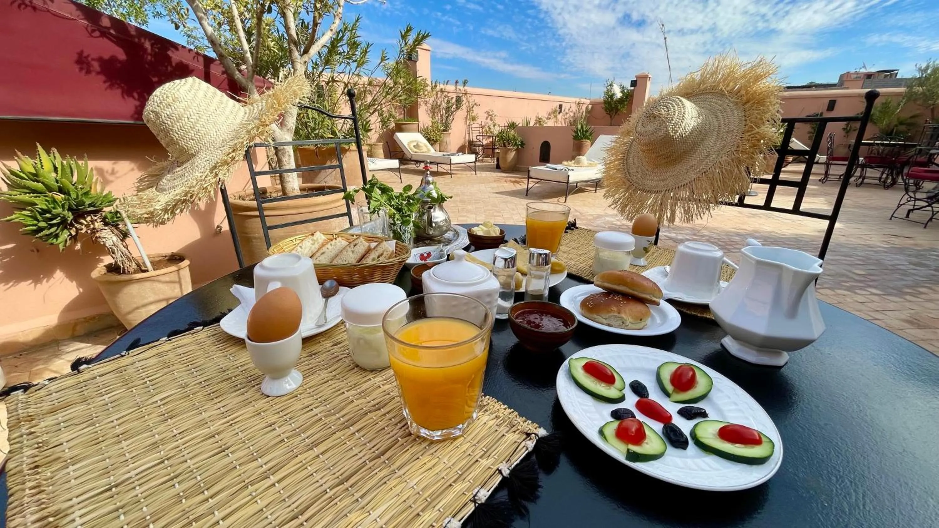Breakfast in Riad Dar Foundouk and Spa