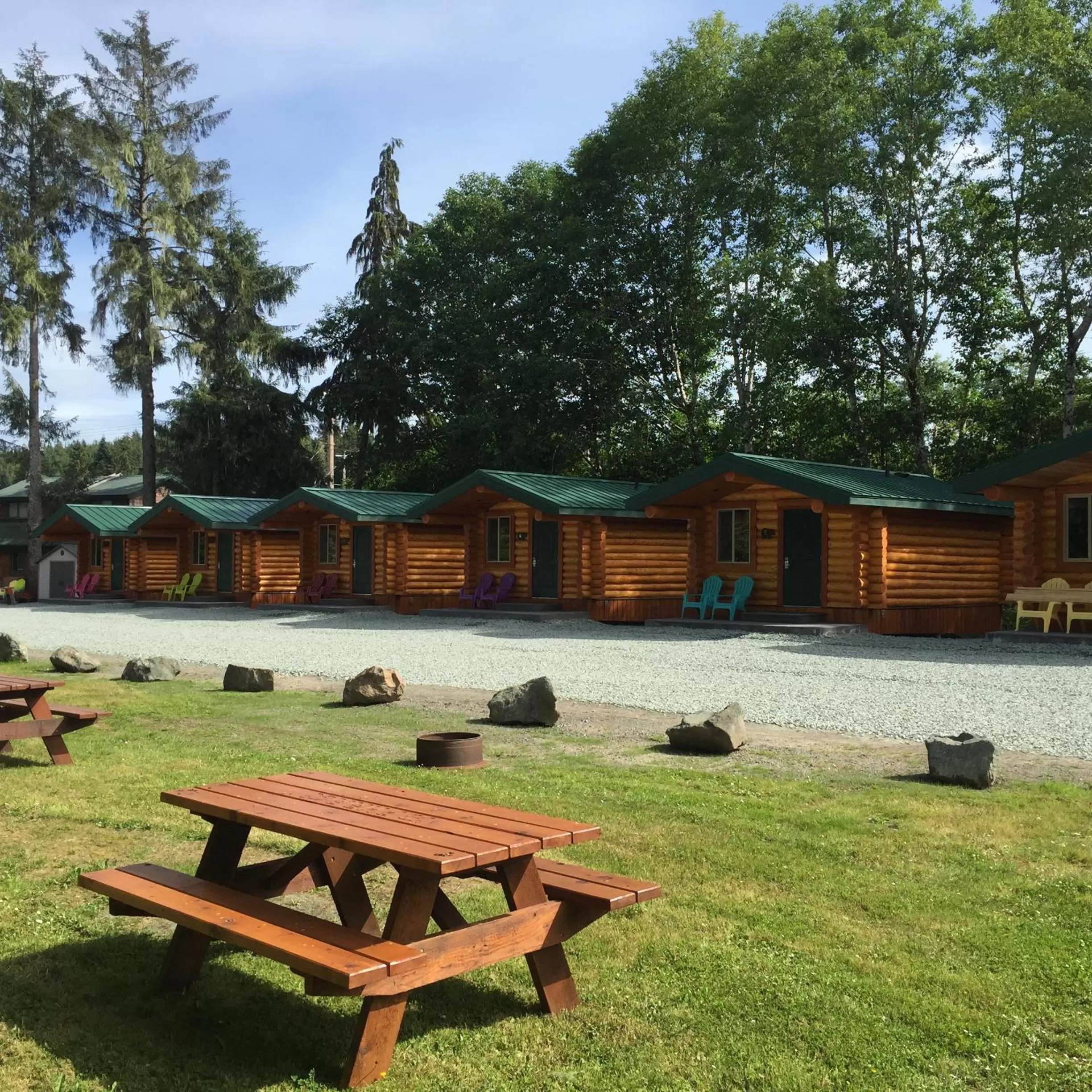 Facade/entrance in Port Hardy Cabins