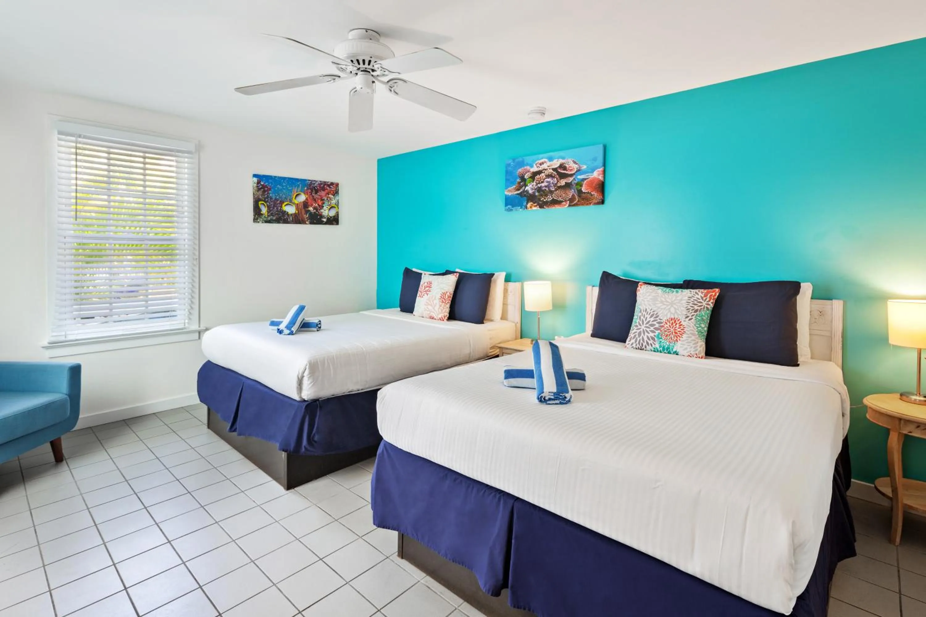 Bed in Wicker Guesthouse