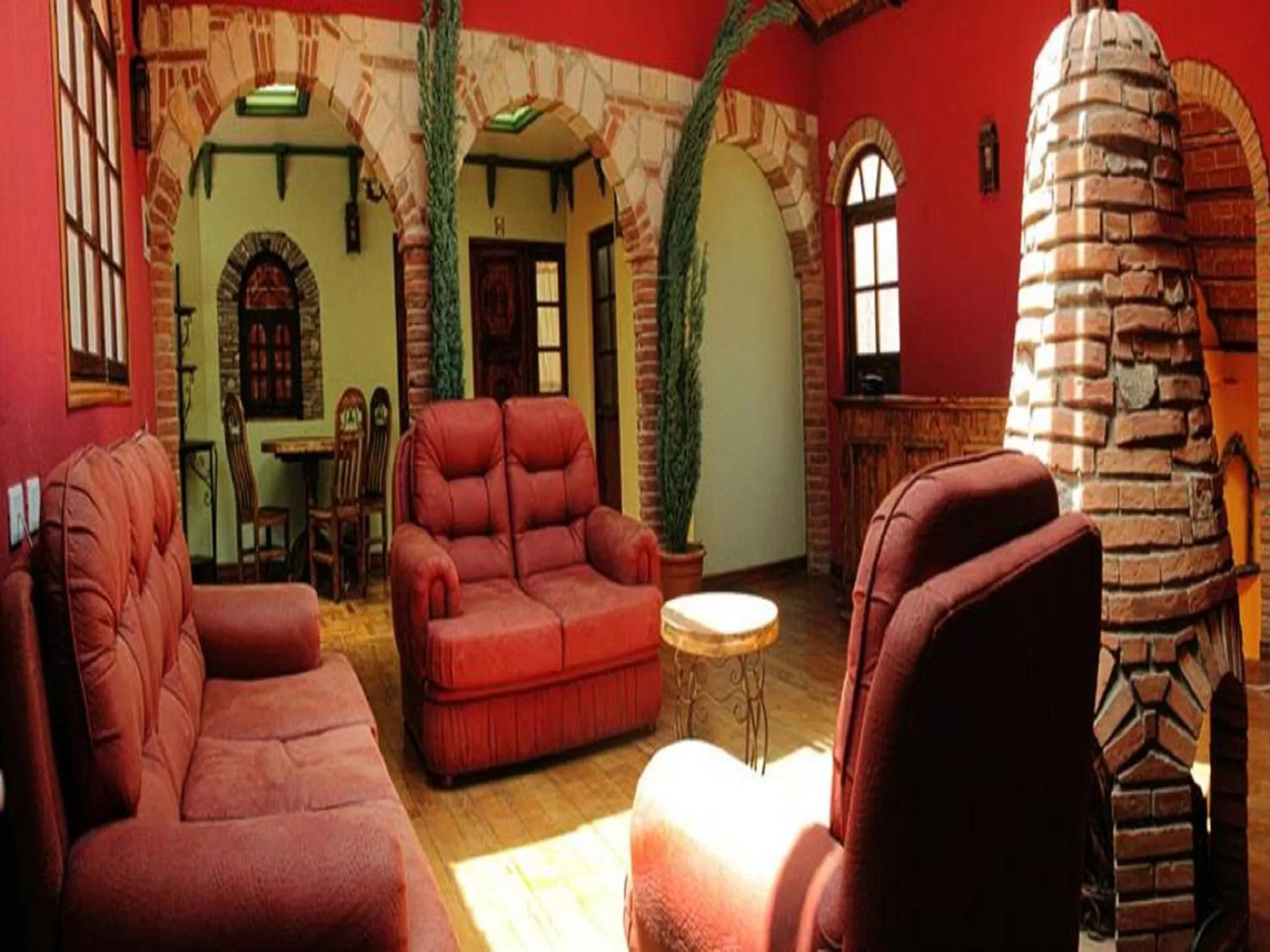 Living room in Patio de Piedra Hotel Boutique