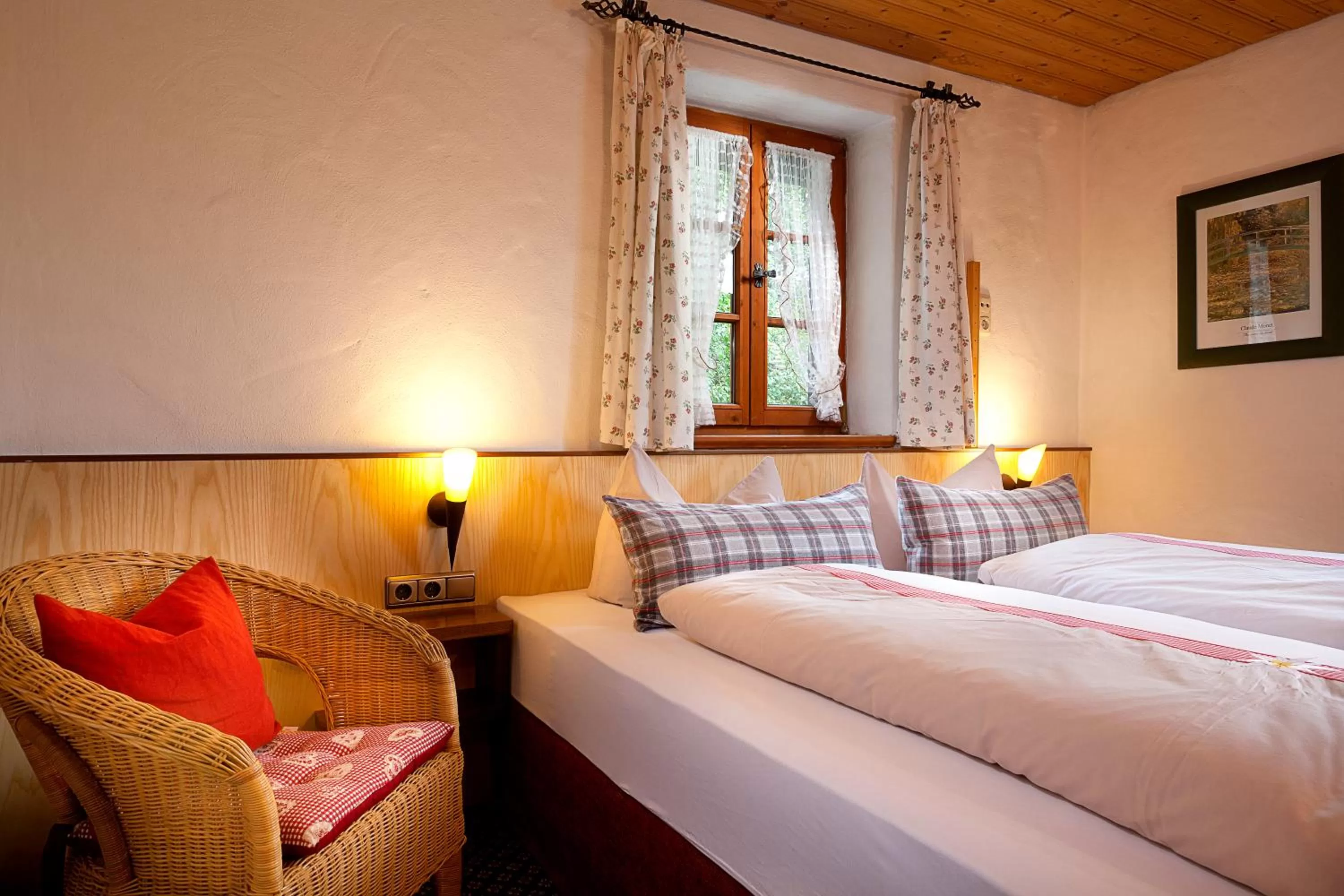 Bed in Landhotel Huberhof