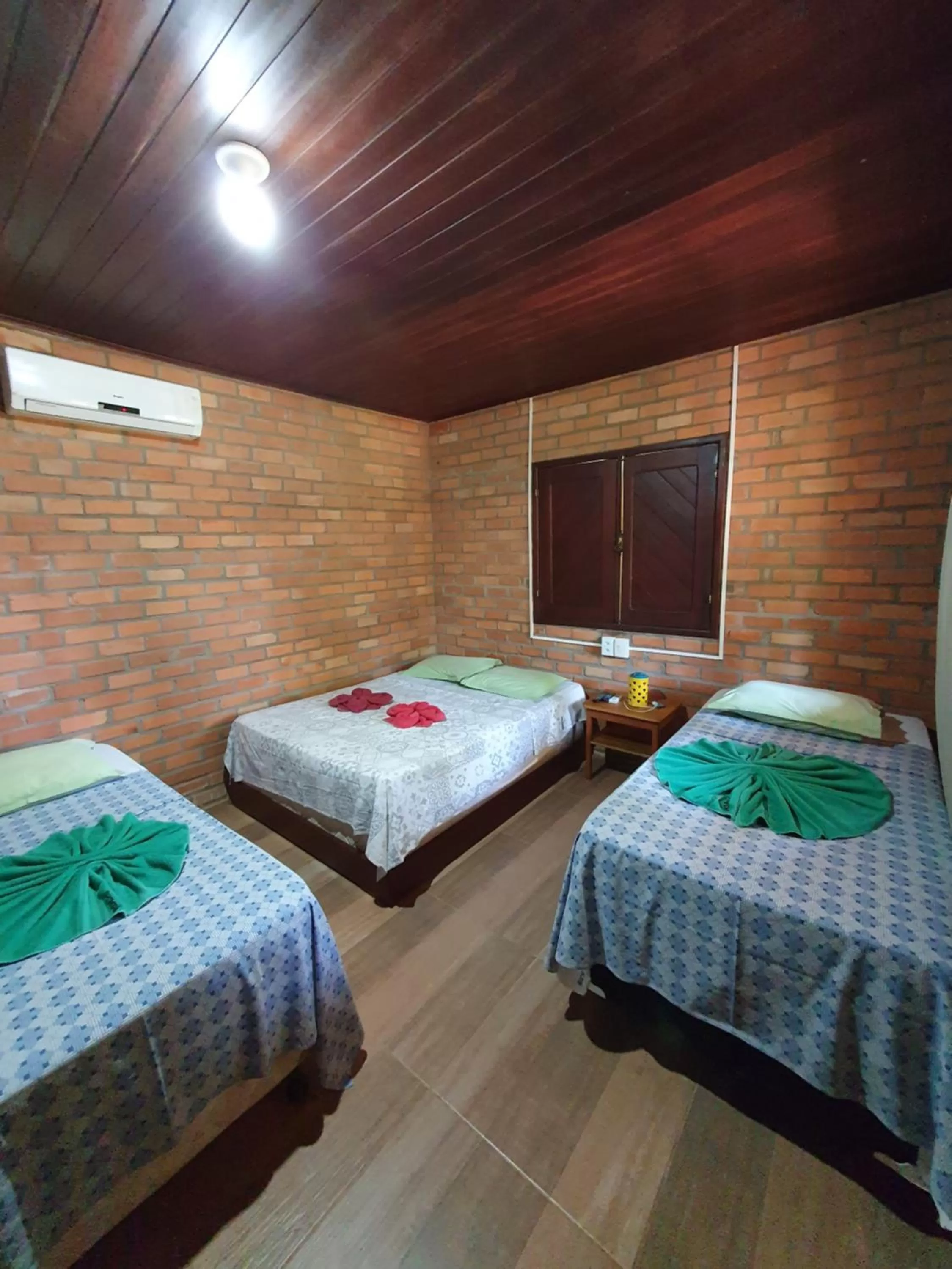 Bed in Pousada do Riacho