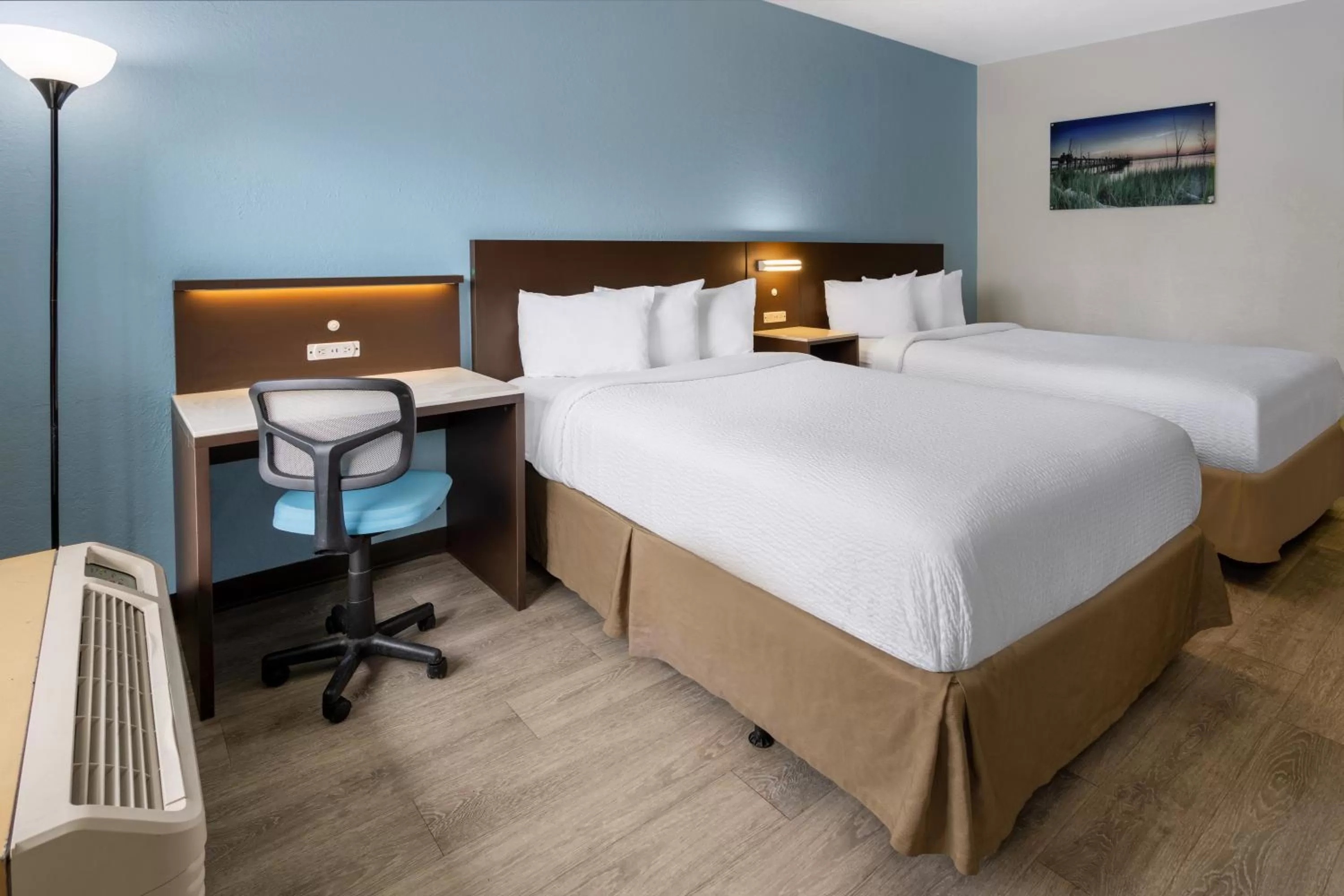 Bed in Baymont by Wyndham Camp Lejeune