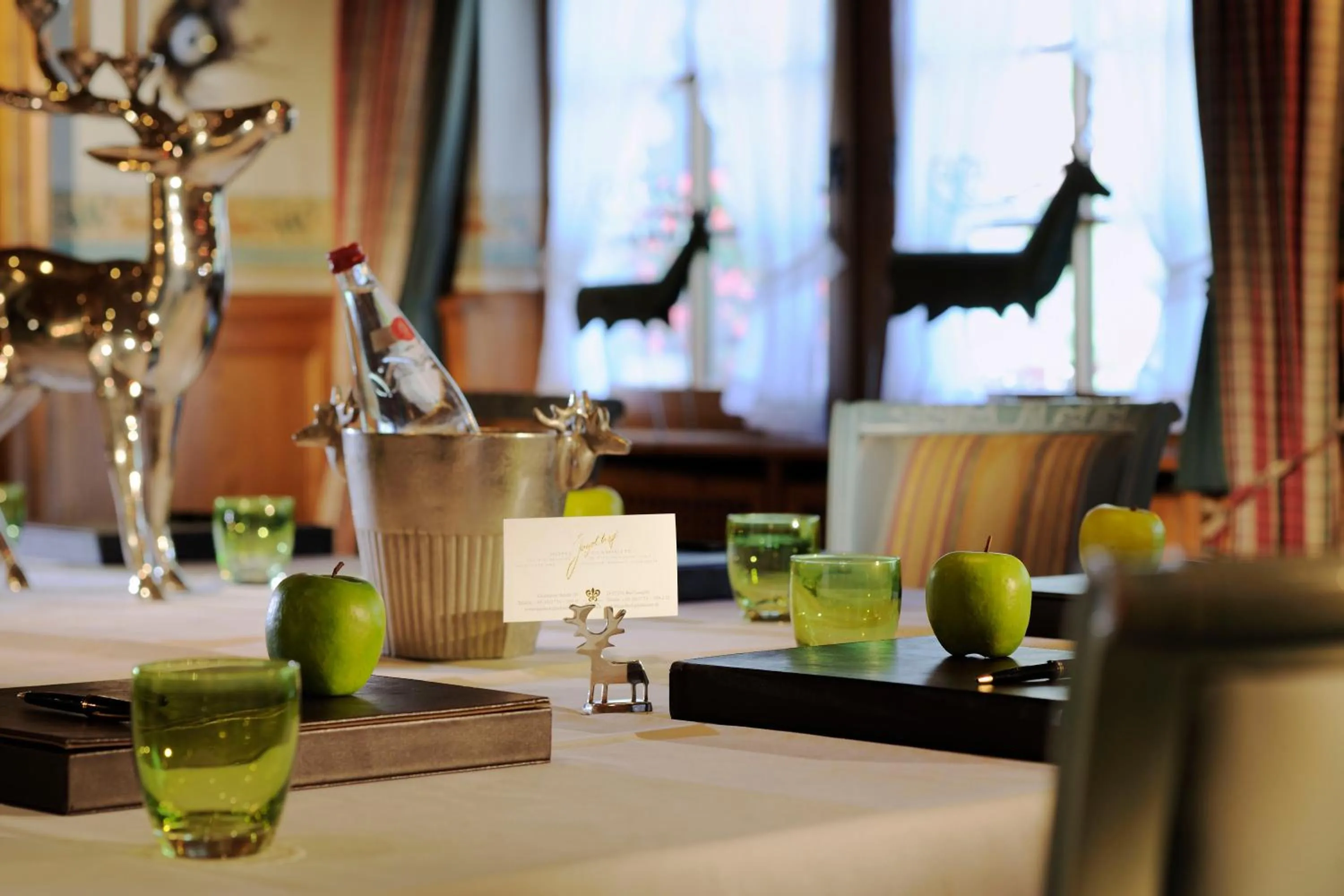 Meeting/conference room in Relais & Châteaux Jagdhof Glashütte