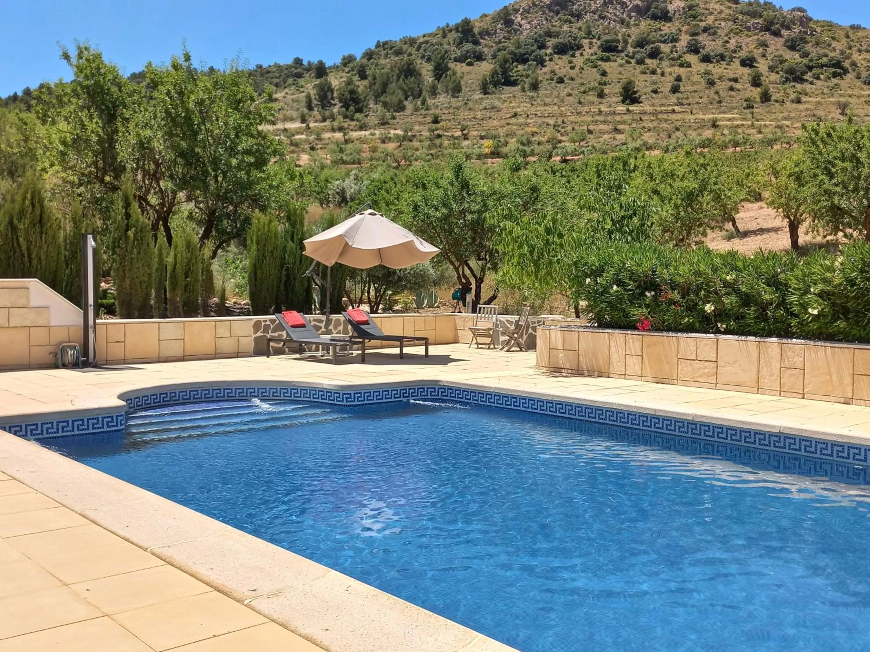 Swimming Pool in B&B Casa Claví
