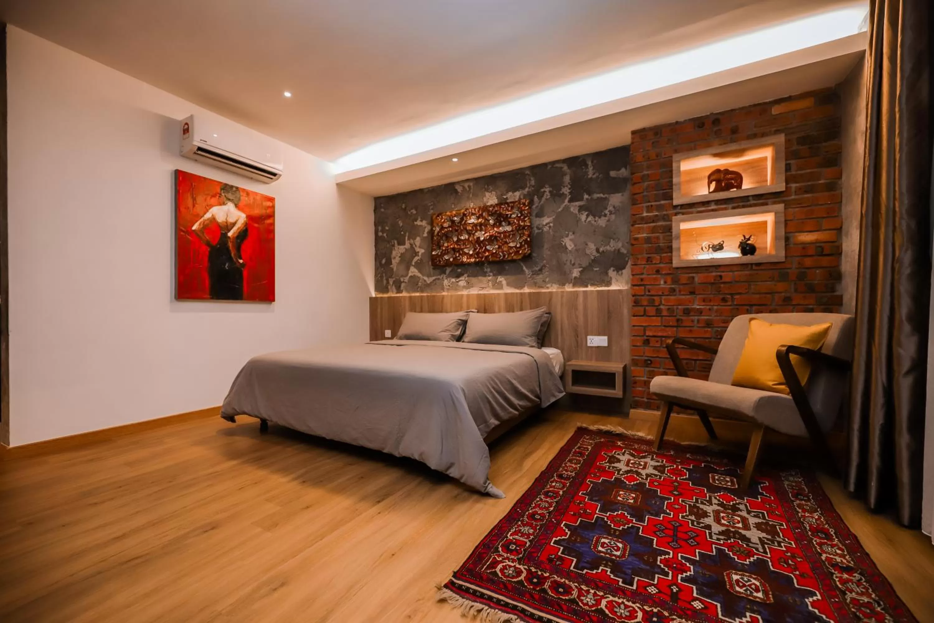 Bed in Arch Studio Cenang