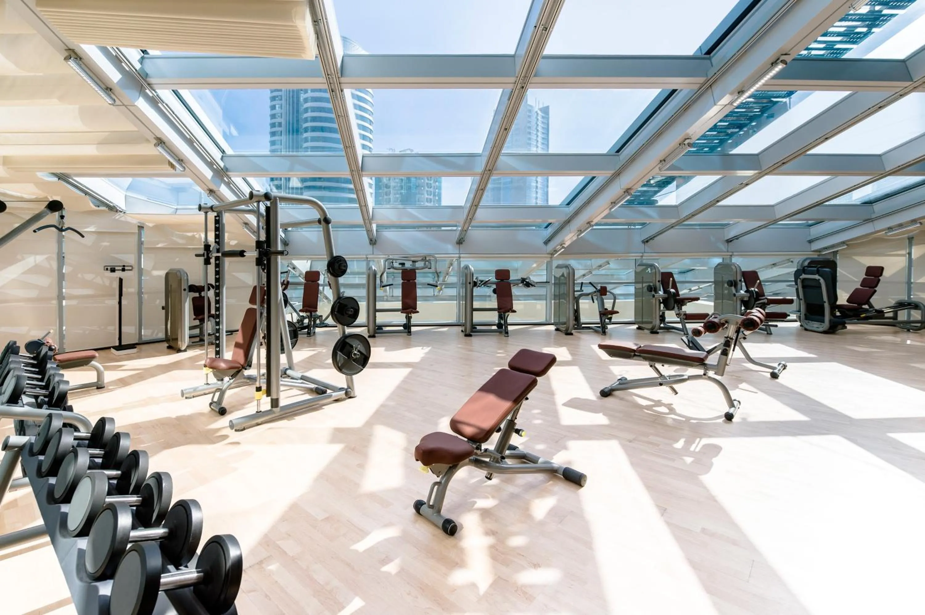Fitness centre/facilities in Aparthotel Adagio Fujairah